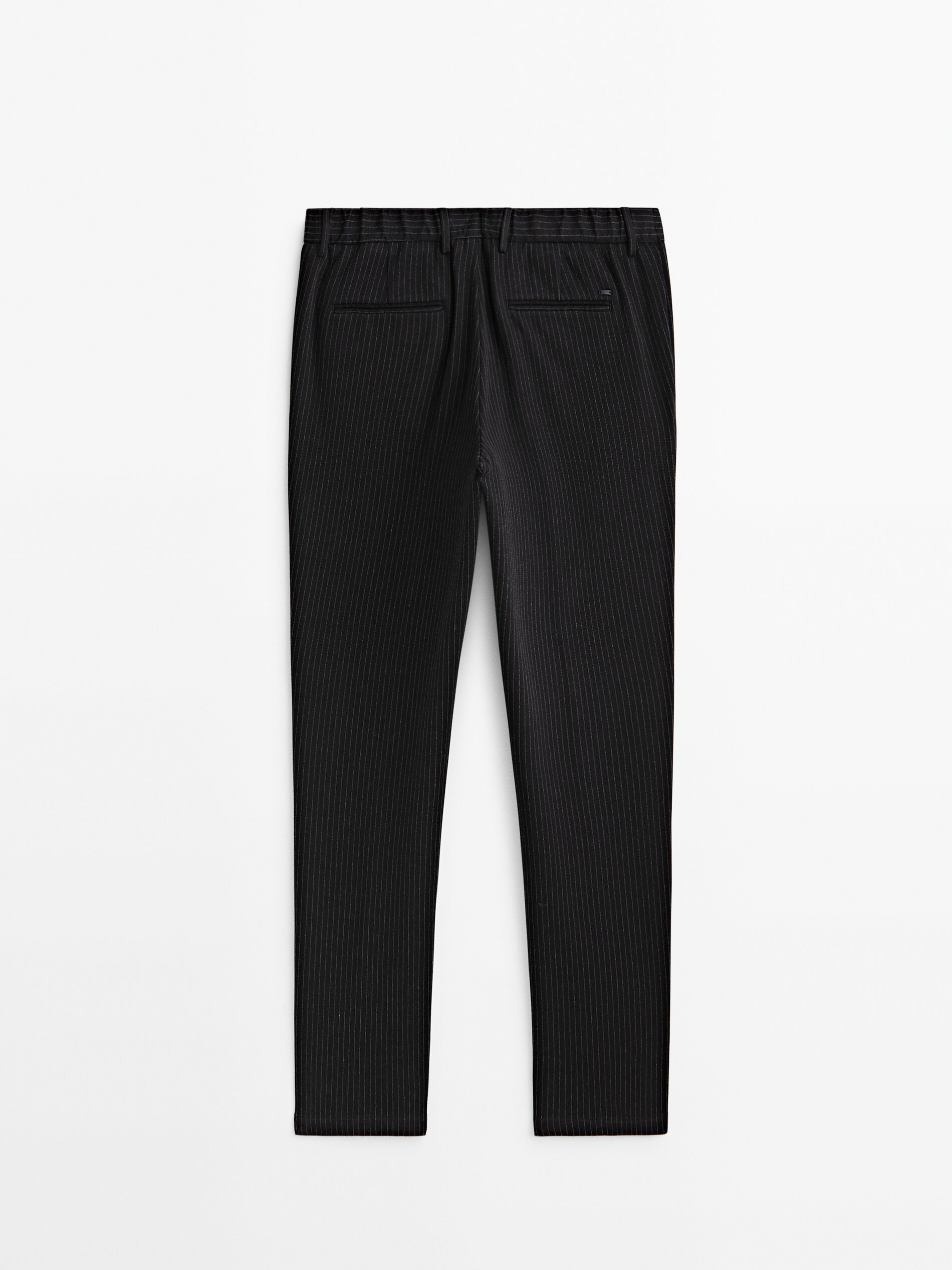Dressy top striped pants