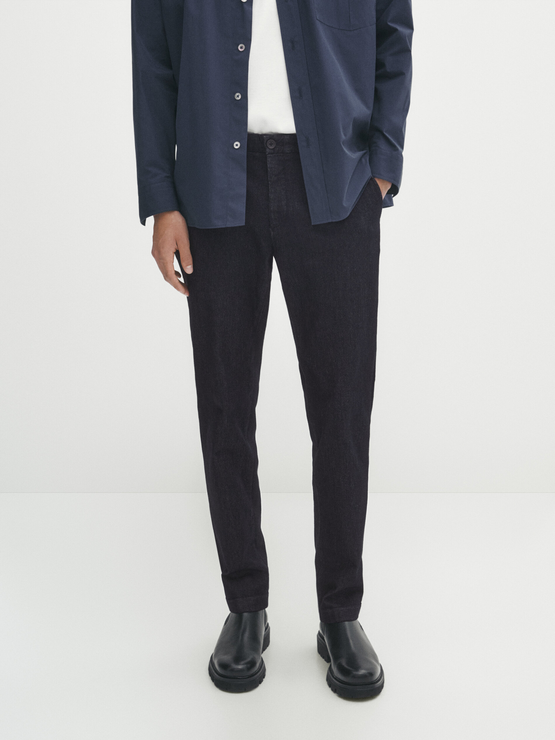 Massimo dutti chino slim fit new arrivals