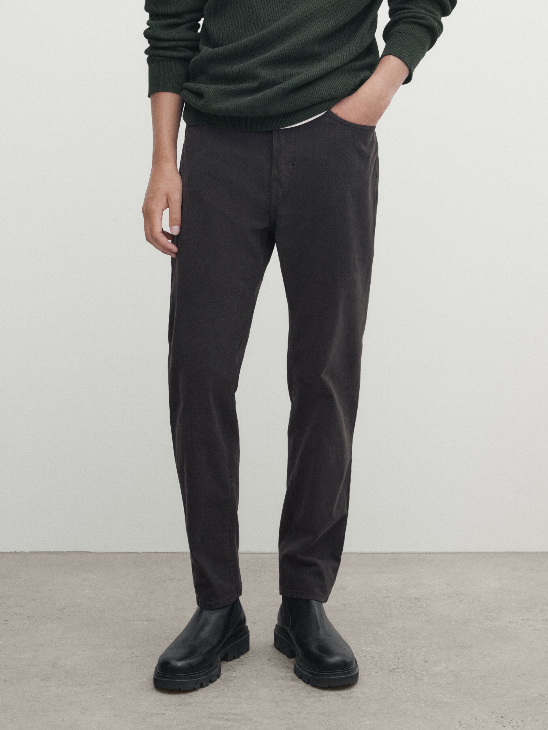Pantalon massimo hotsell dutti homme