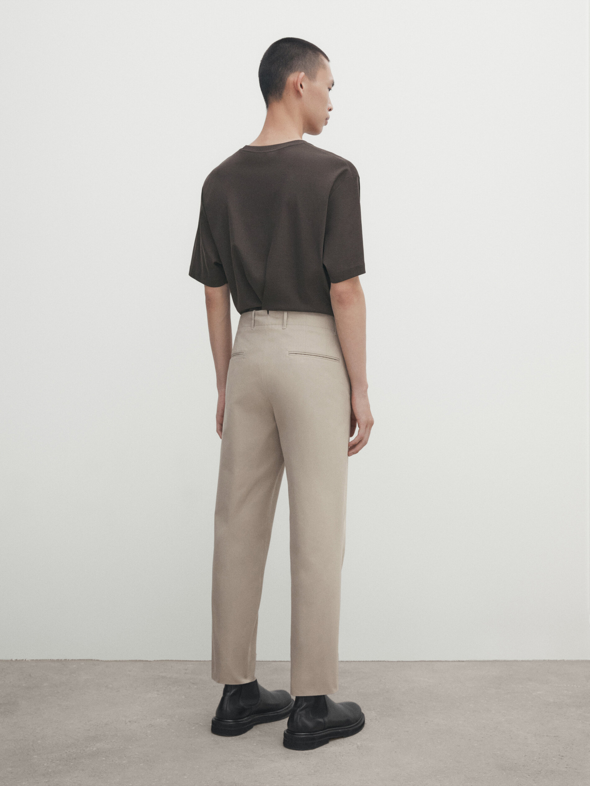 Pantalon chino deals massimo dutti