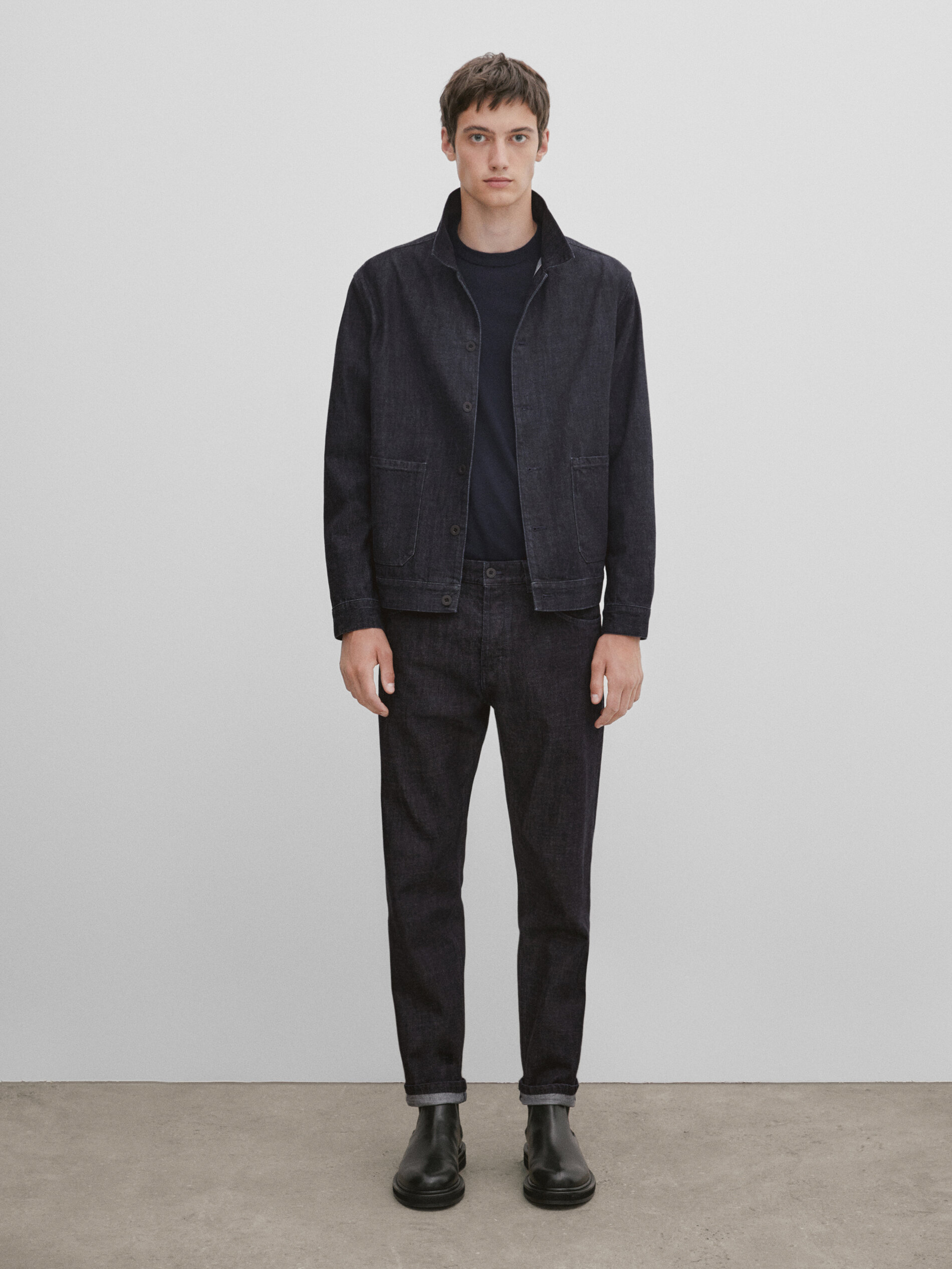Massimo dutti denim dress sales
