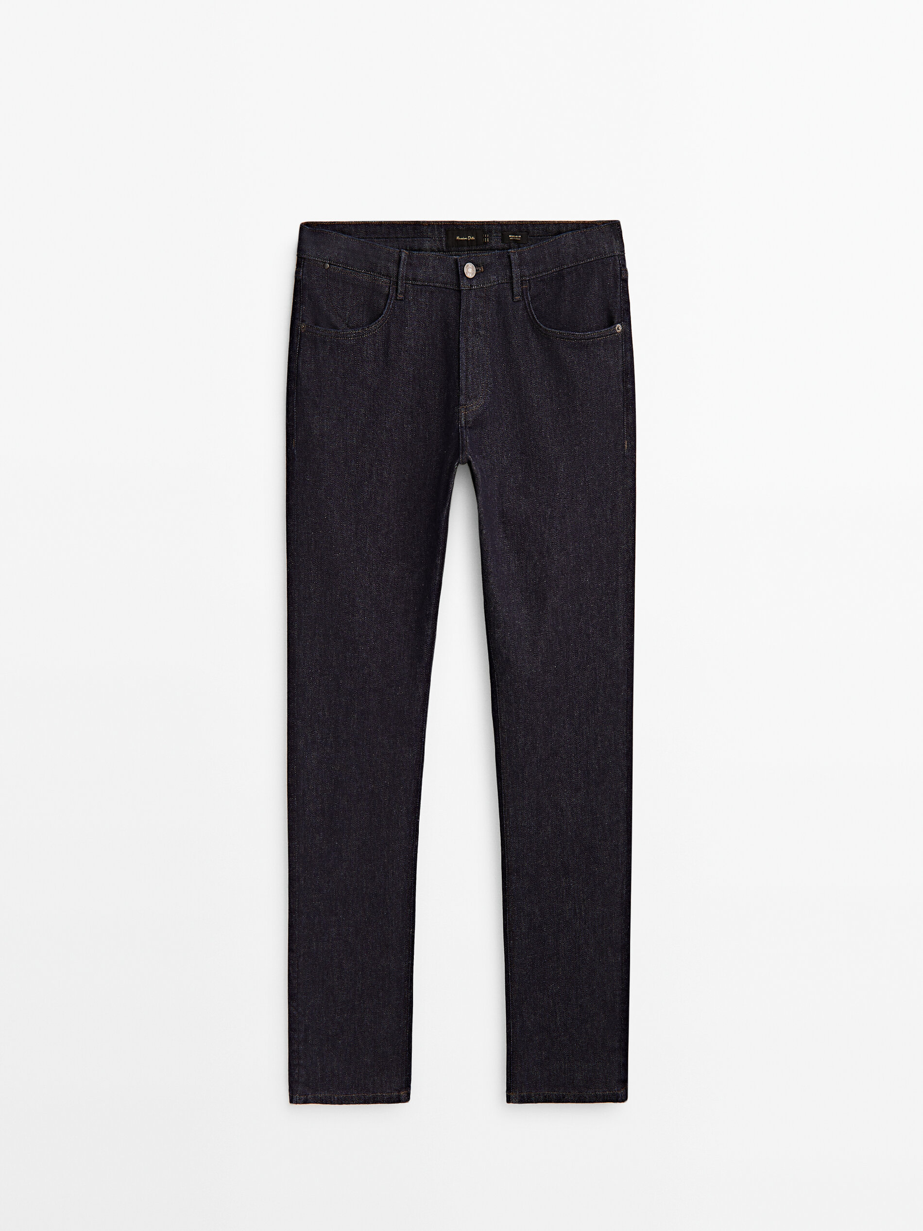 Jeans desencolado regular fit
