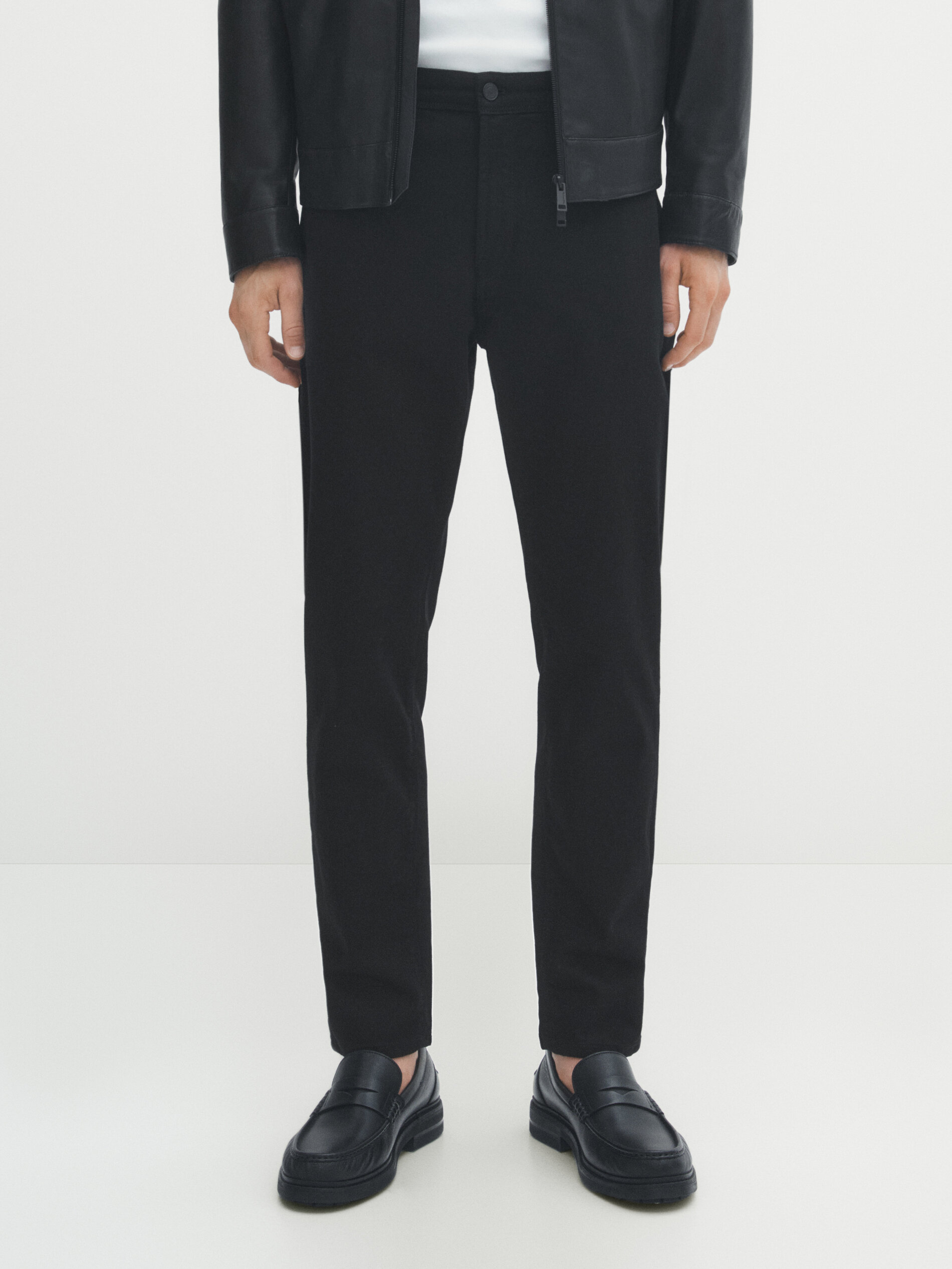 Pantalon negro massimo sale dutti