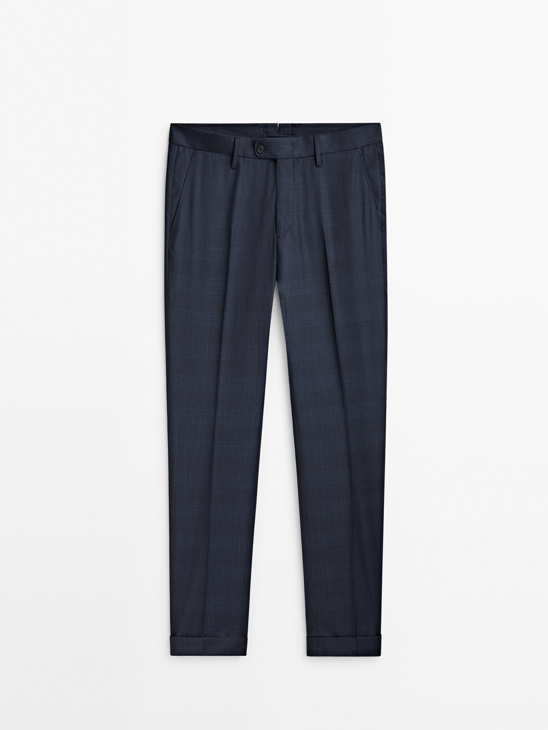 DamonGun Modular Suit Trousers in Dark Blue Check  in the JOOP Online  Shop