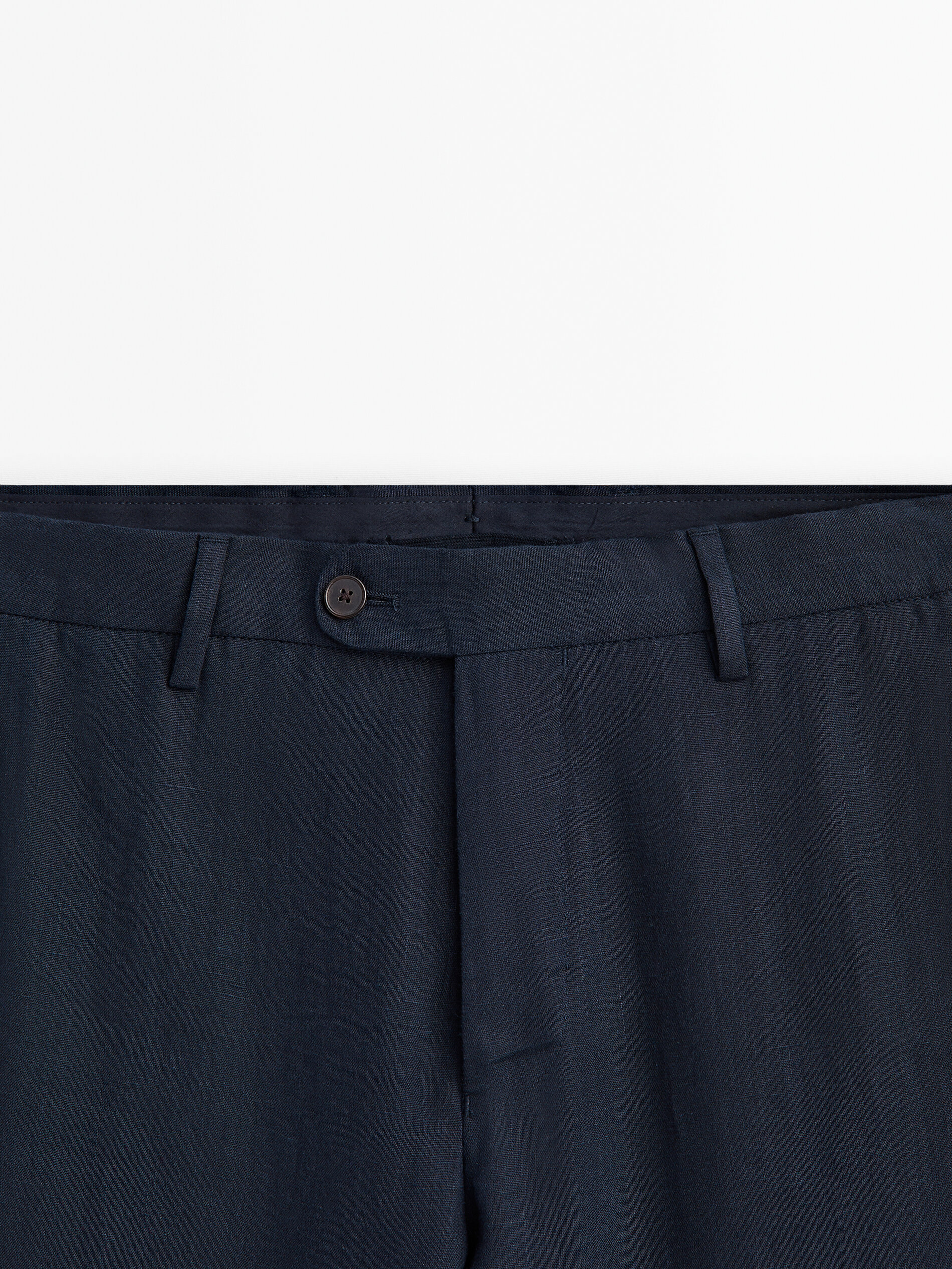 Pantalon lino hombre massimo dutti best sale