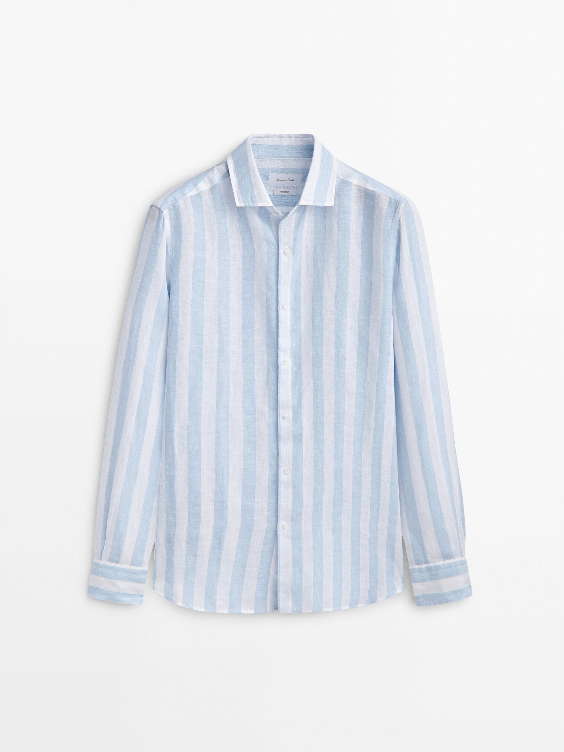 Camisa rayas anchas hombre on sale