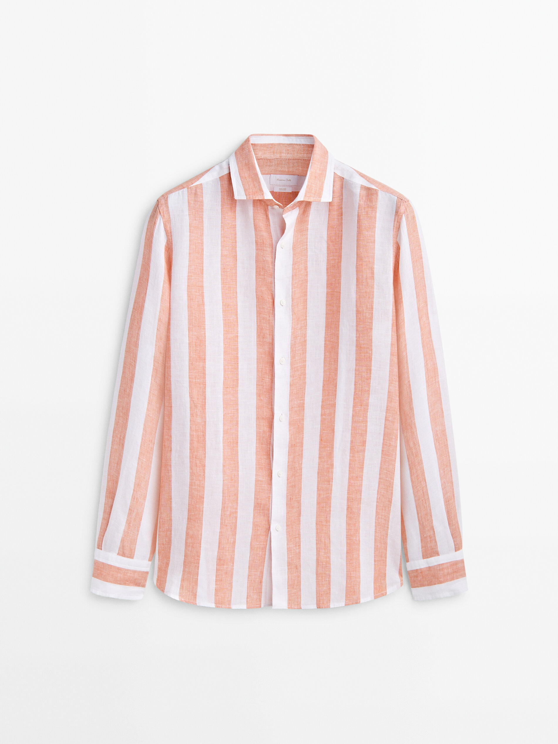 Chemise lin massimo dutti deals