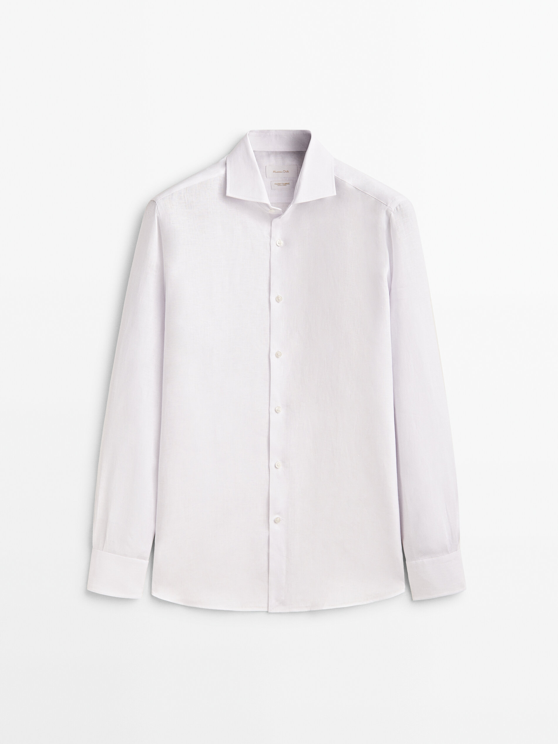 Chemise lin massimo discount dutti