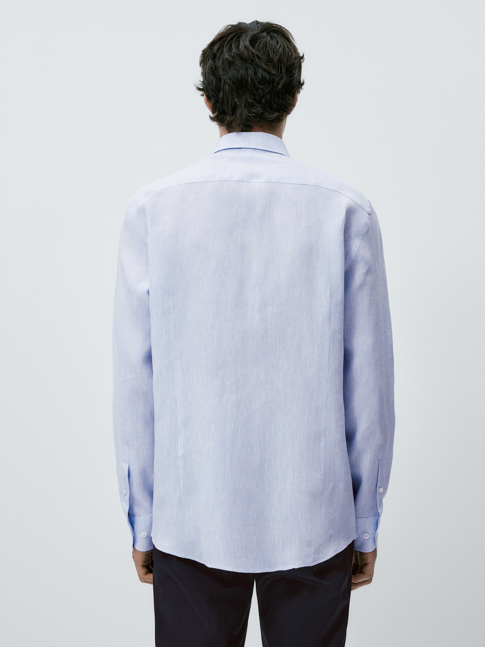 Massimo dutti camicia lino sale uomo