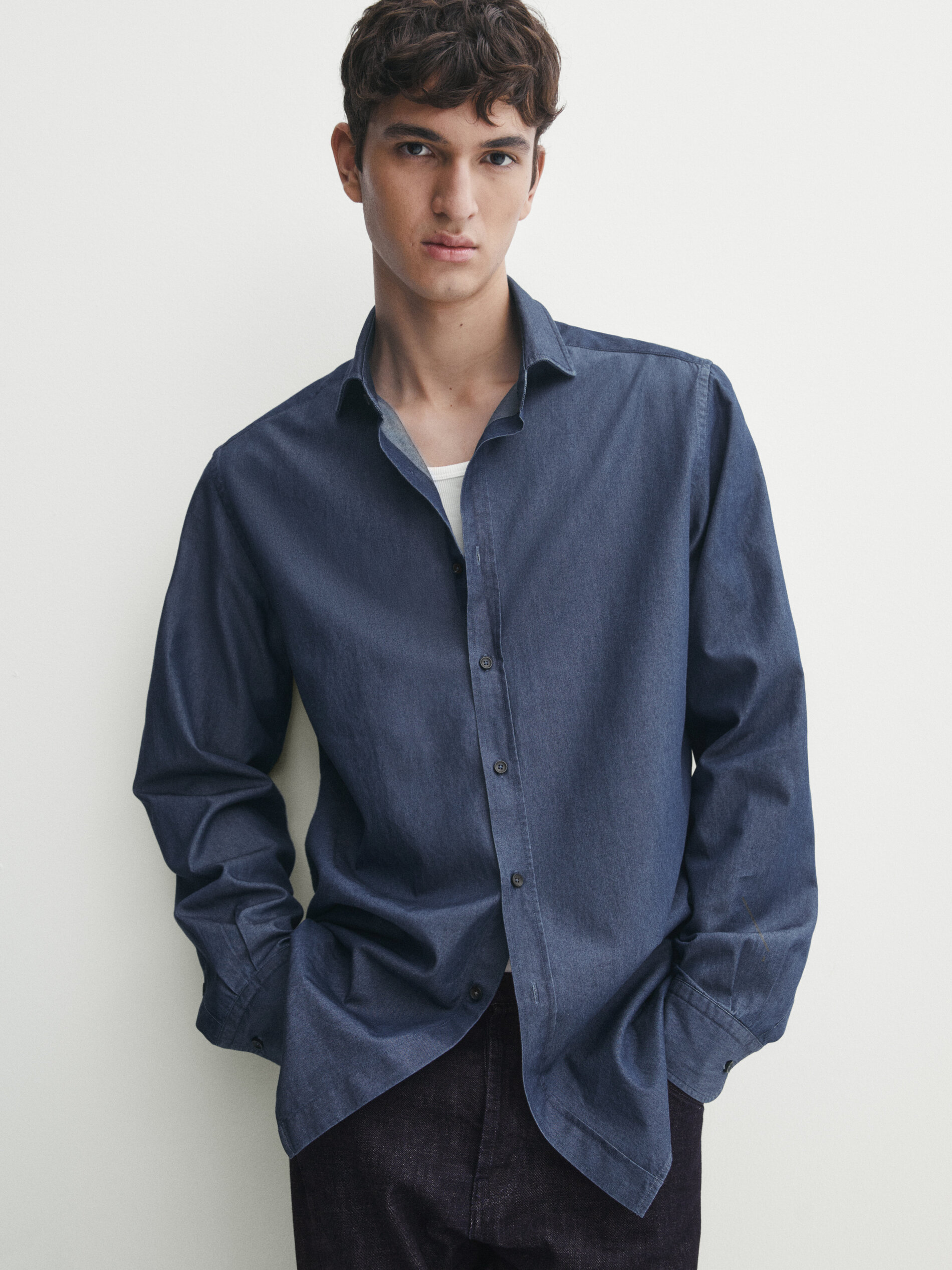 Massimo dutti on sale camisa vaquera