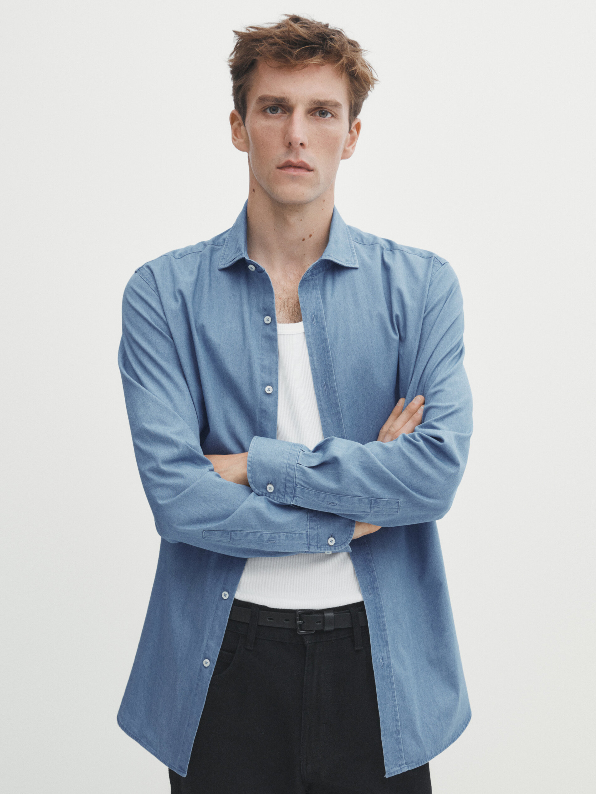 Massimo dutti sales camisa vaquera