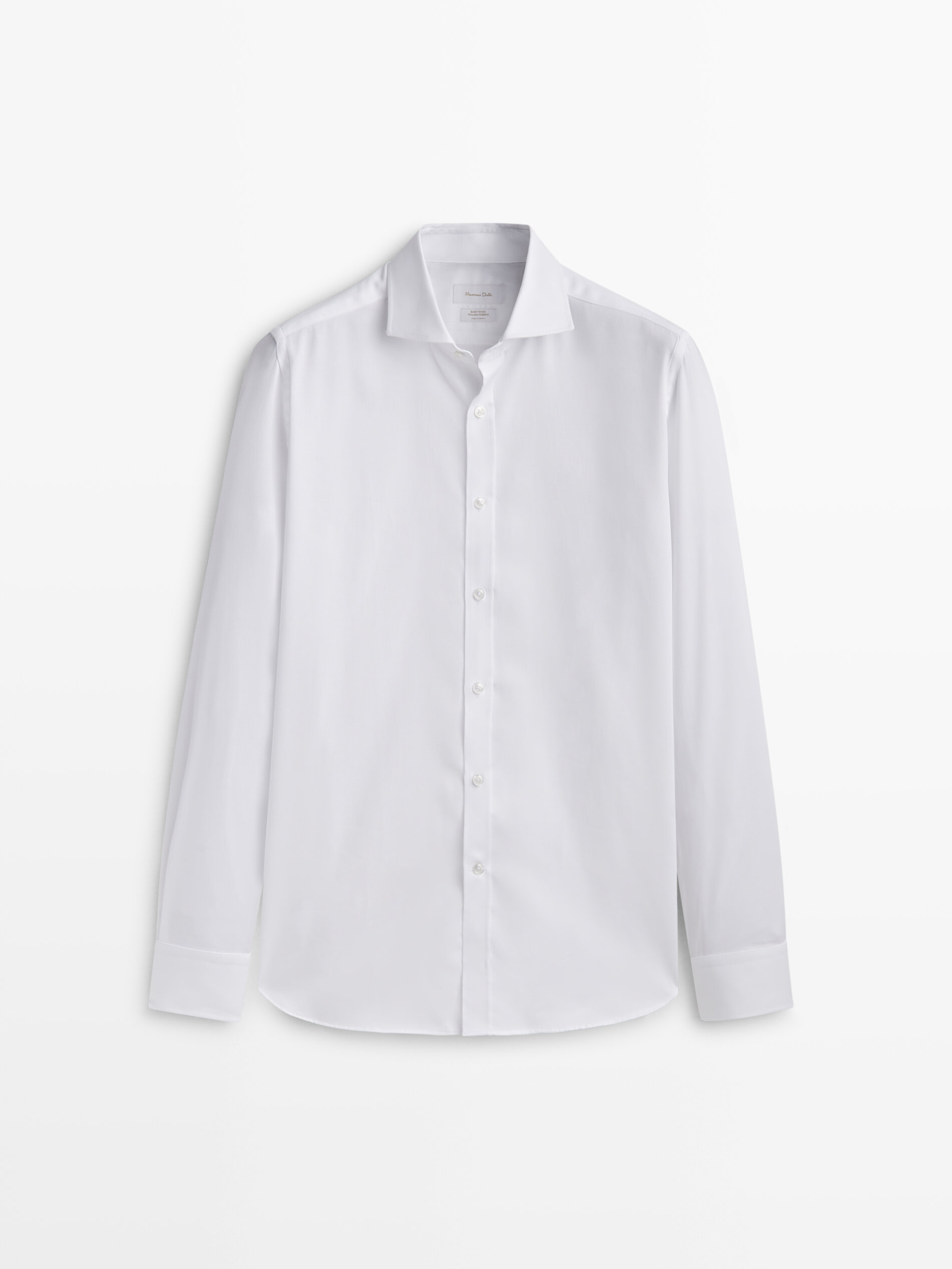Thick white sales dress shirt