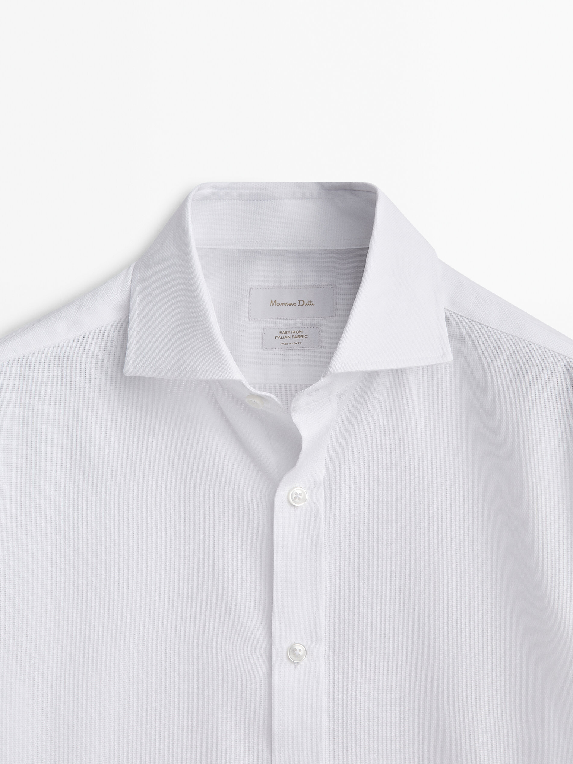 Camisas slim fit massimo dutti outlet