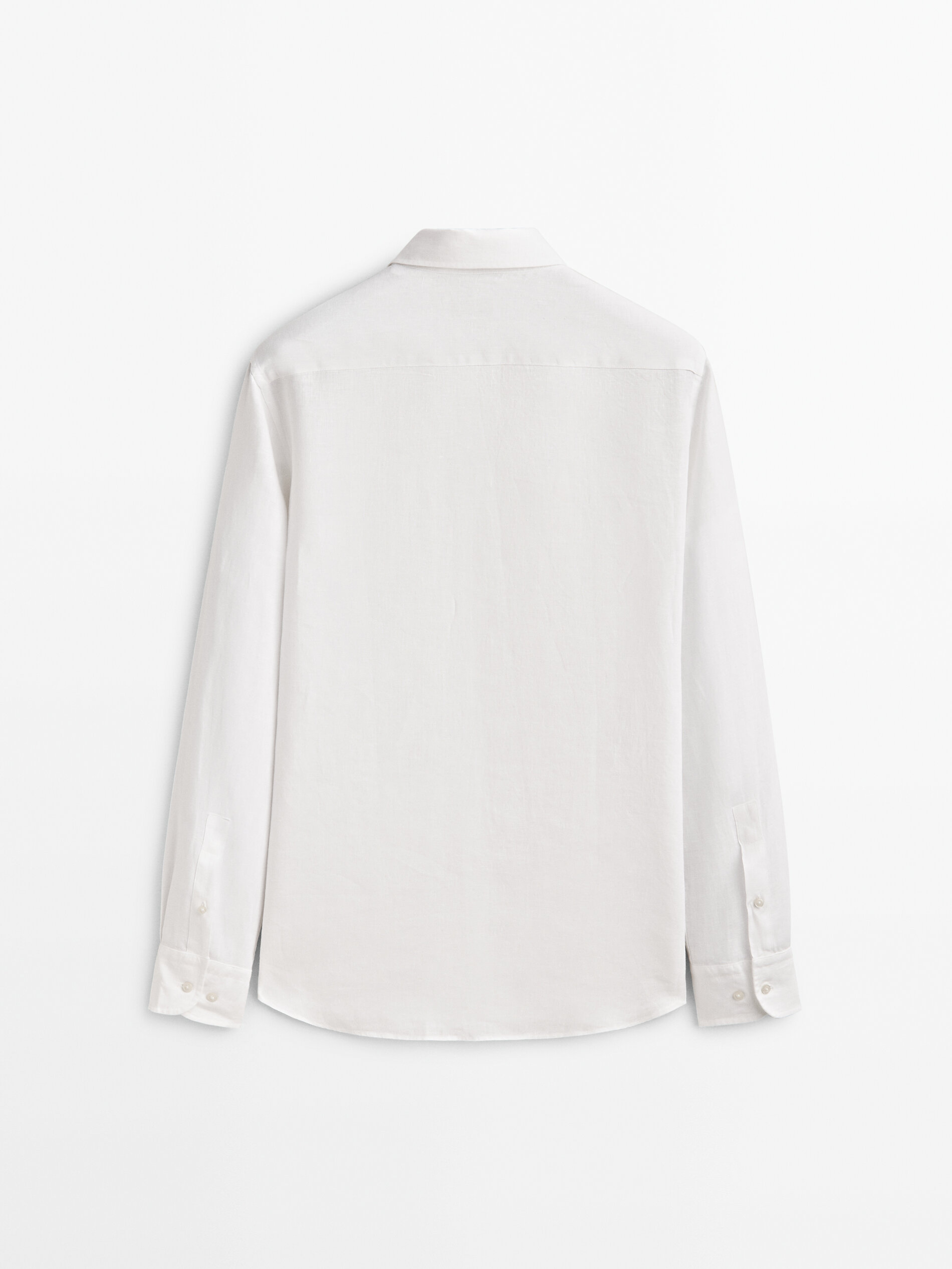 Camisa lino sales hombre massimo dutti