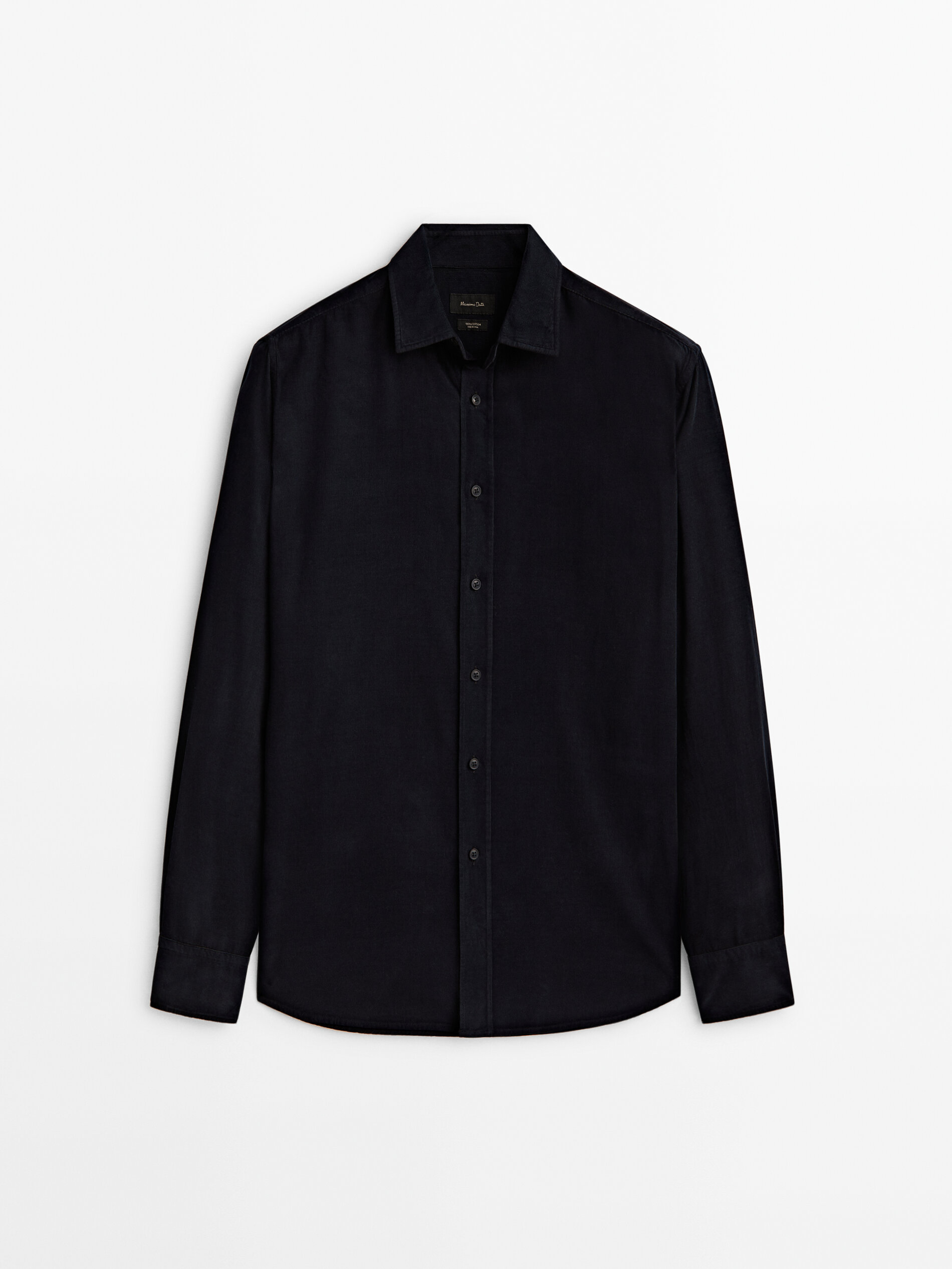 Camisa micropana regular fit