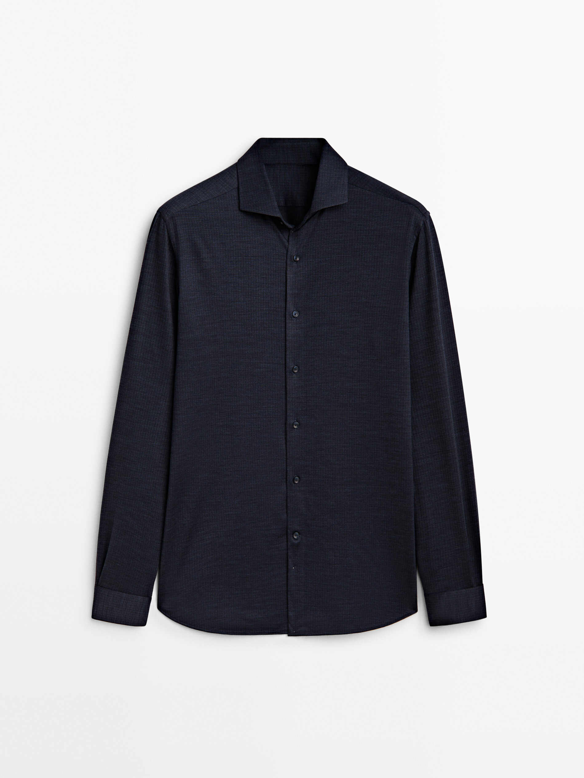 Camisa de lana discount