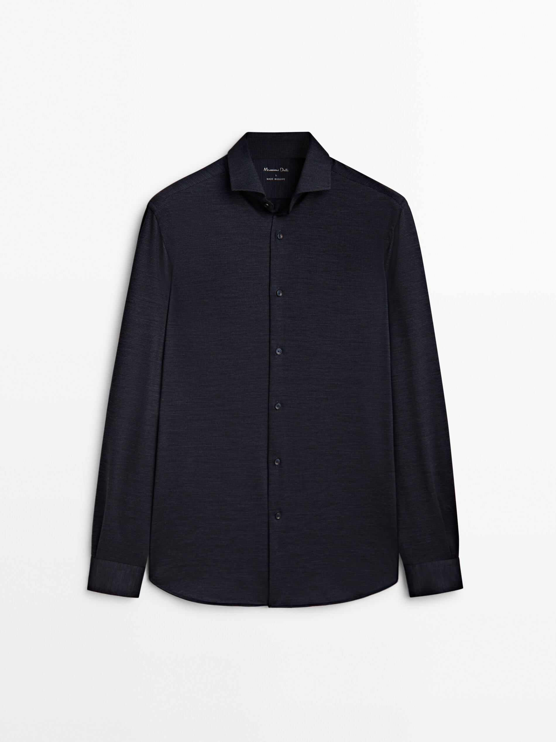 Camicia pied clearance de poule zara