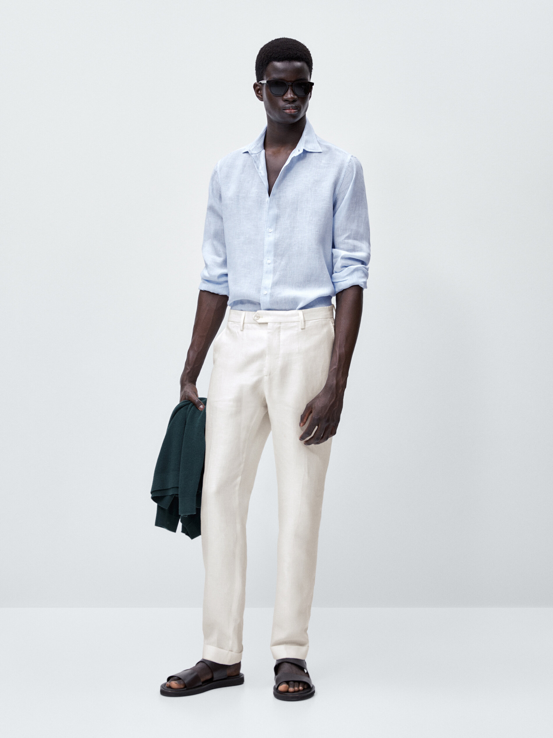 Massimo dutti camicia lino uomo hotsell