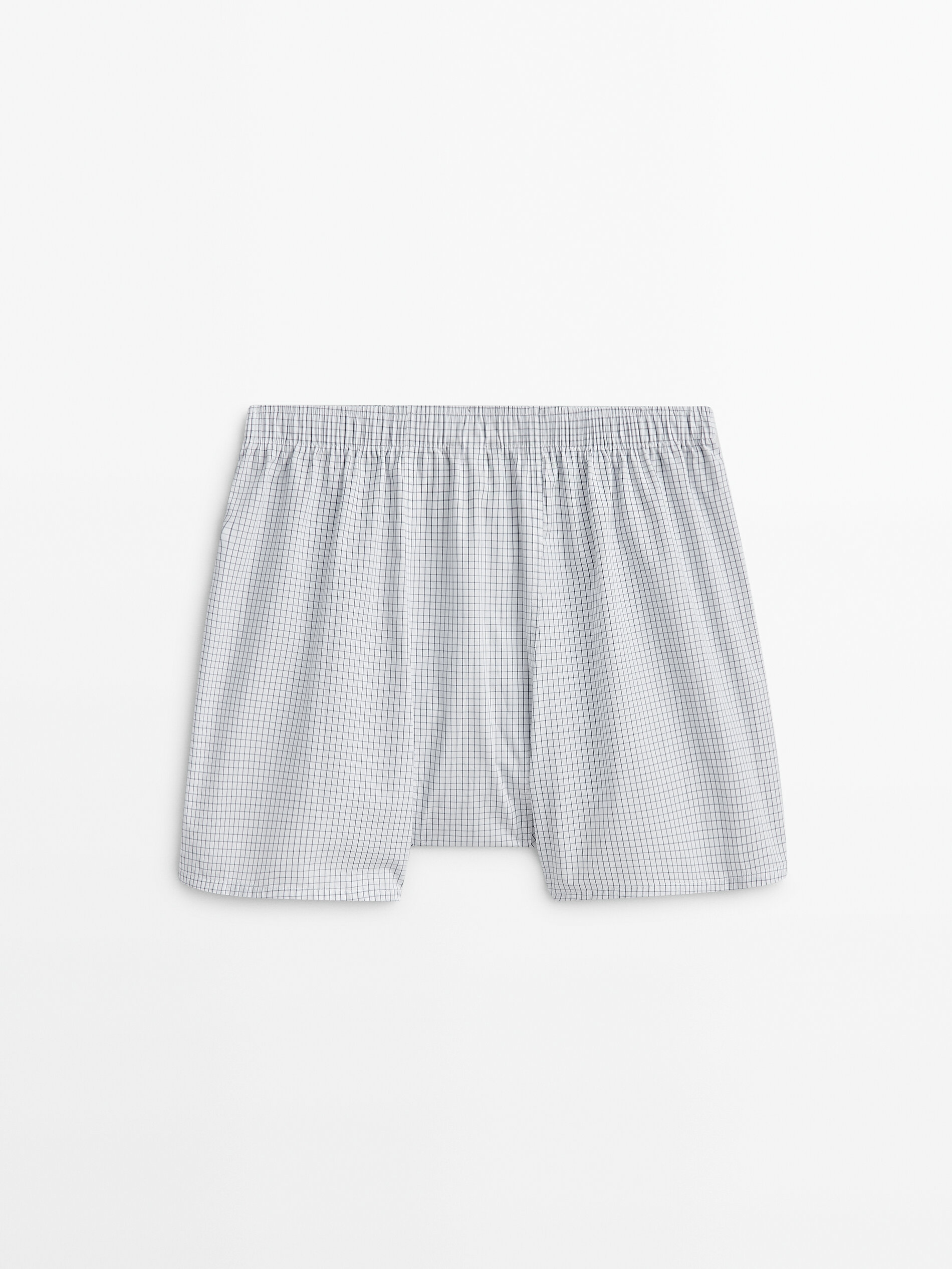 Calzoncillo popel n micro cuadros Azul Azul Marino Ropa