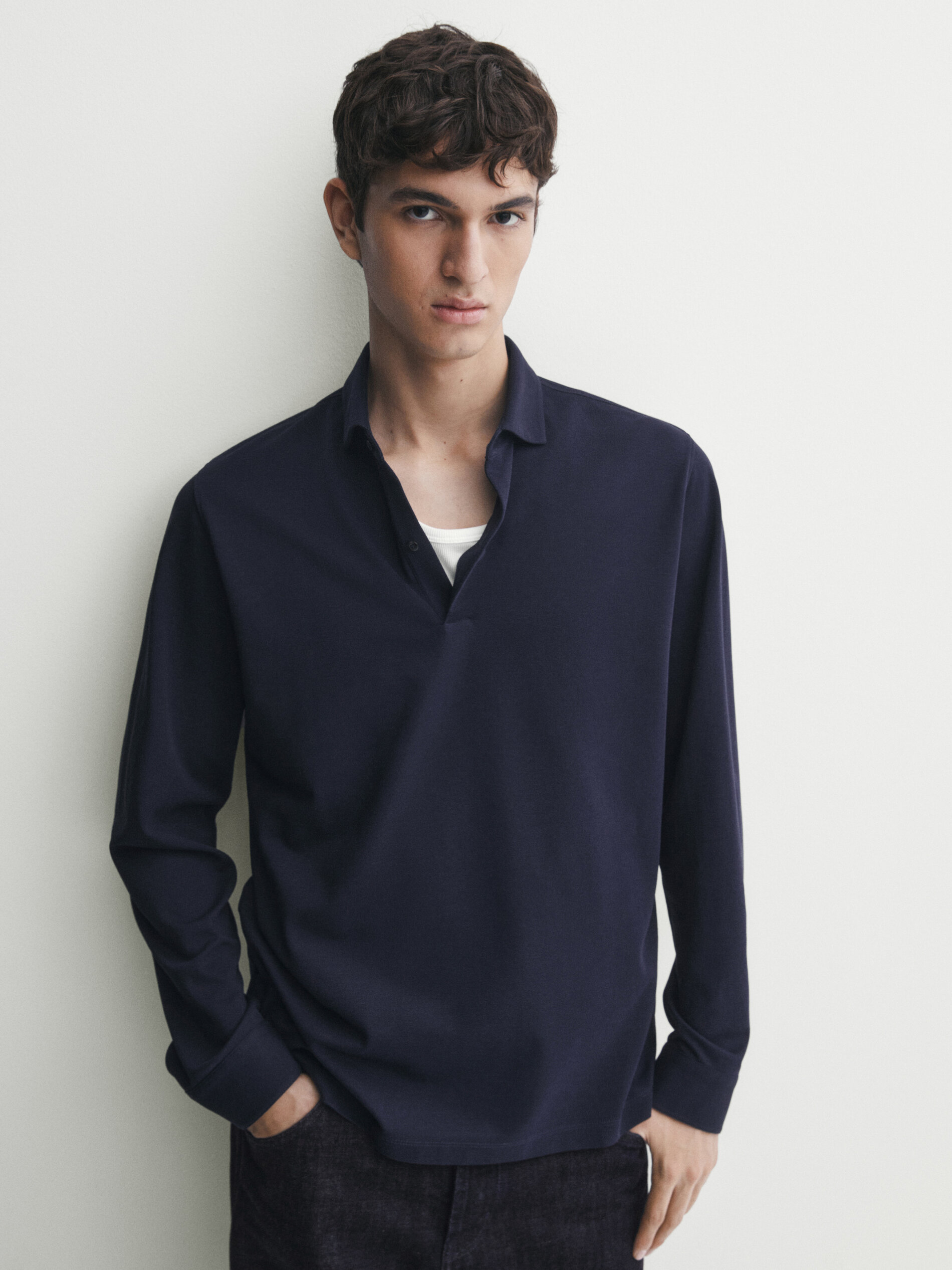 Polos manga larga massimo dutti store