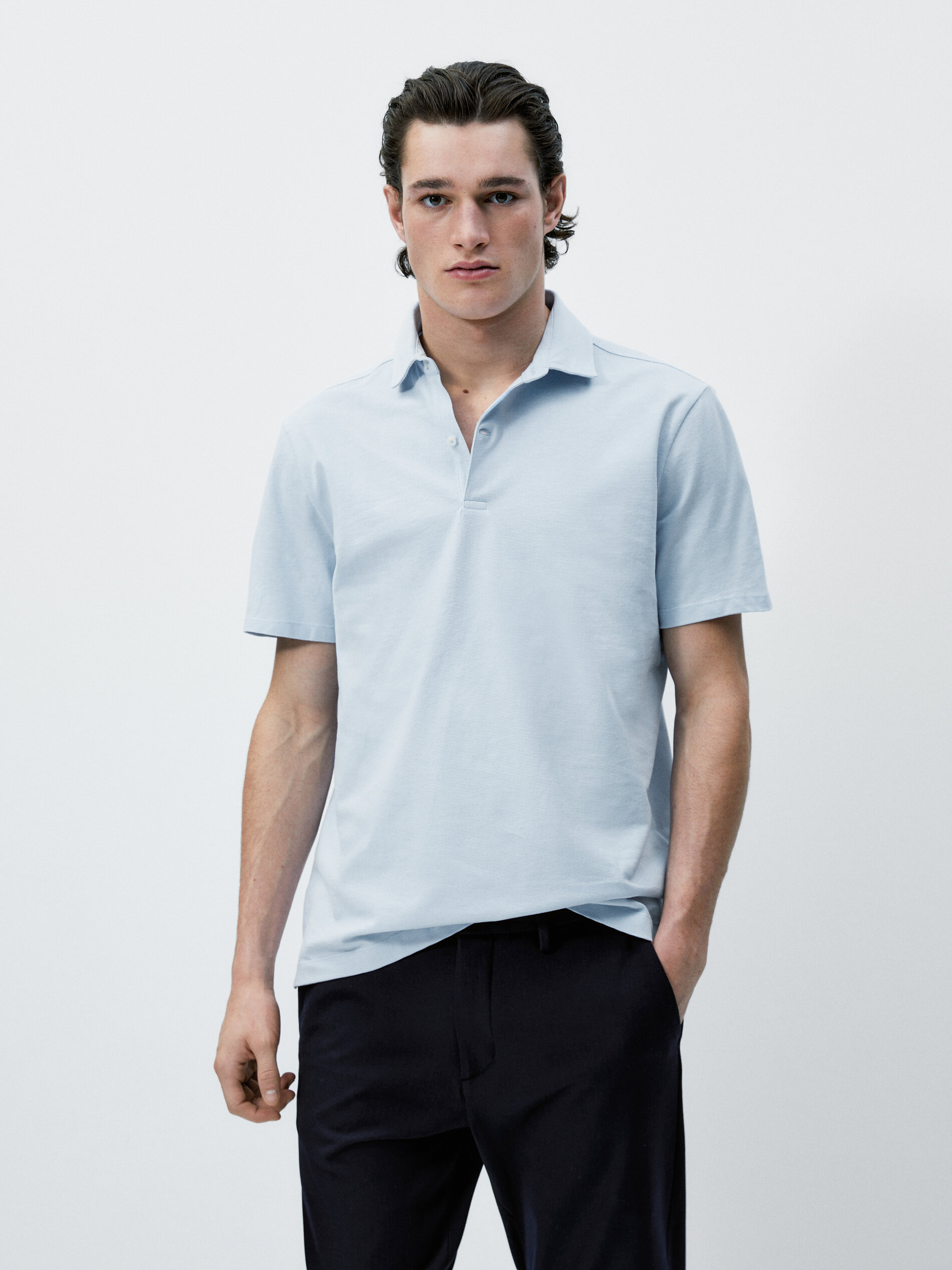 Polo shirt sales massimo dutti