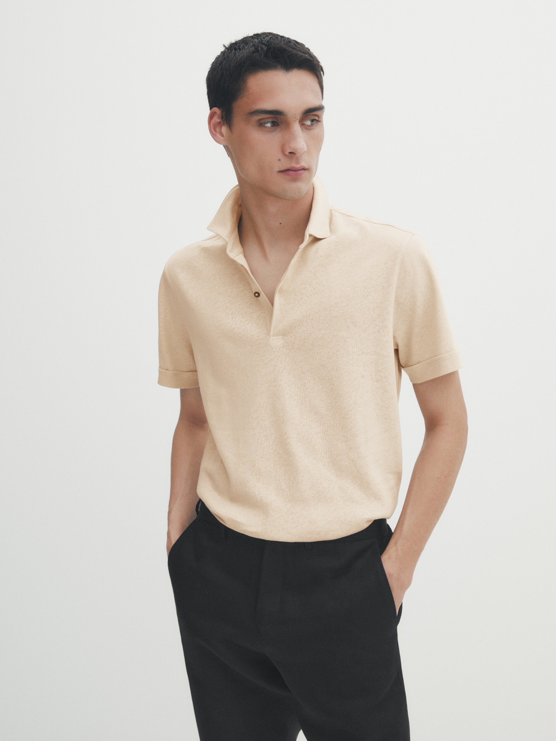 Linen polo 2025