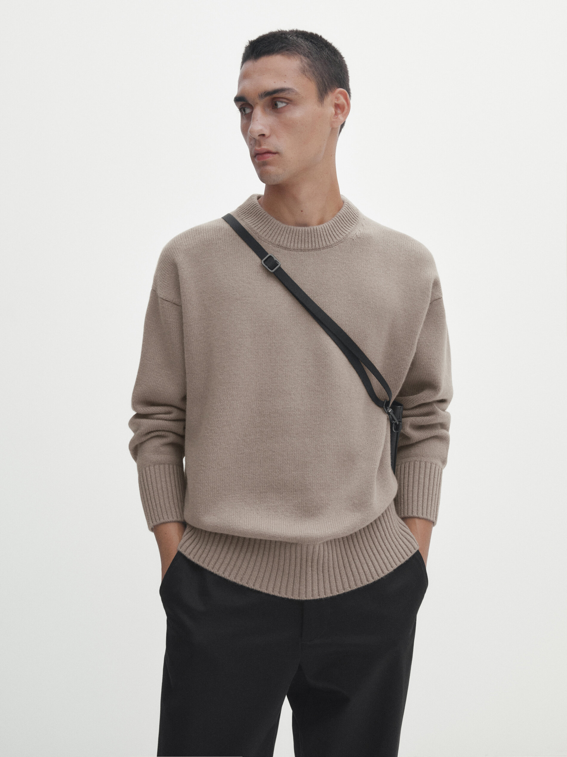 Boxy crew hot sale neck sweater
