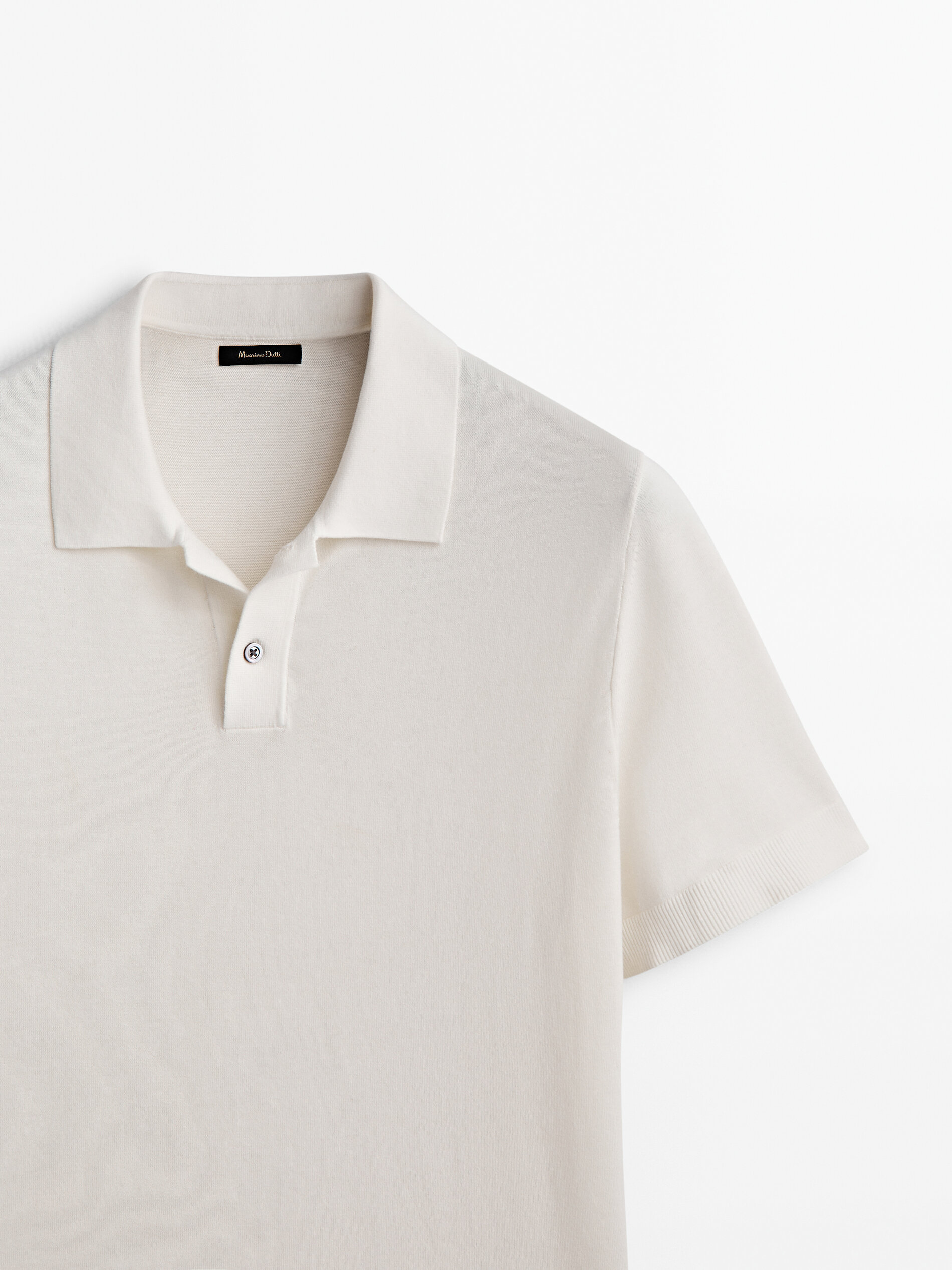 Massimo dutti polos manga top larga