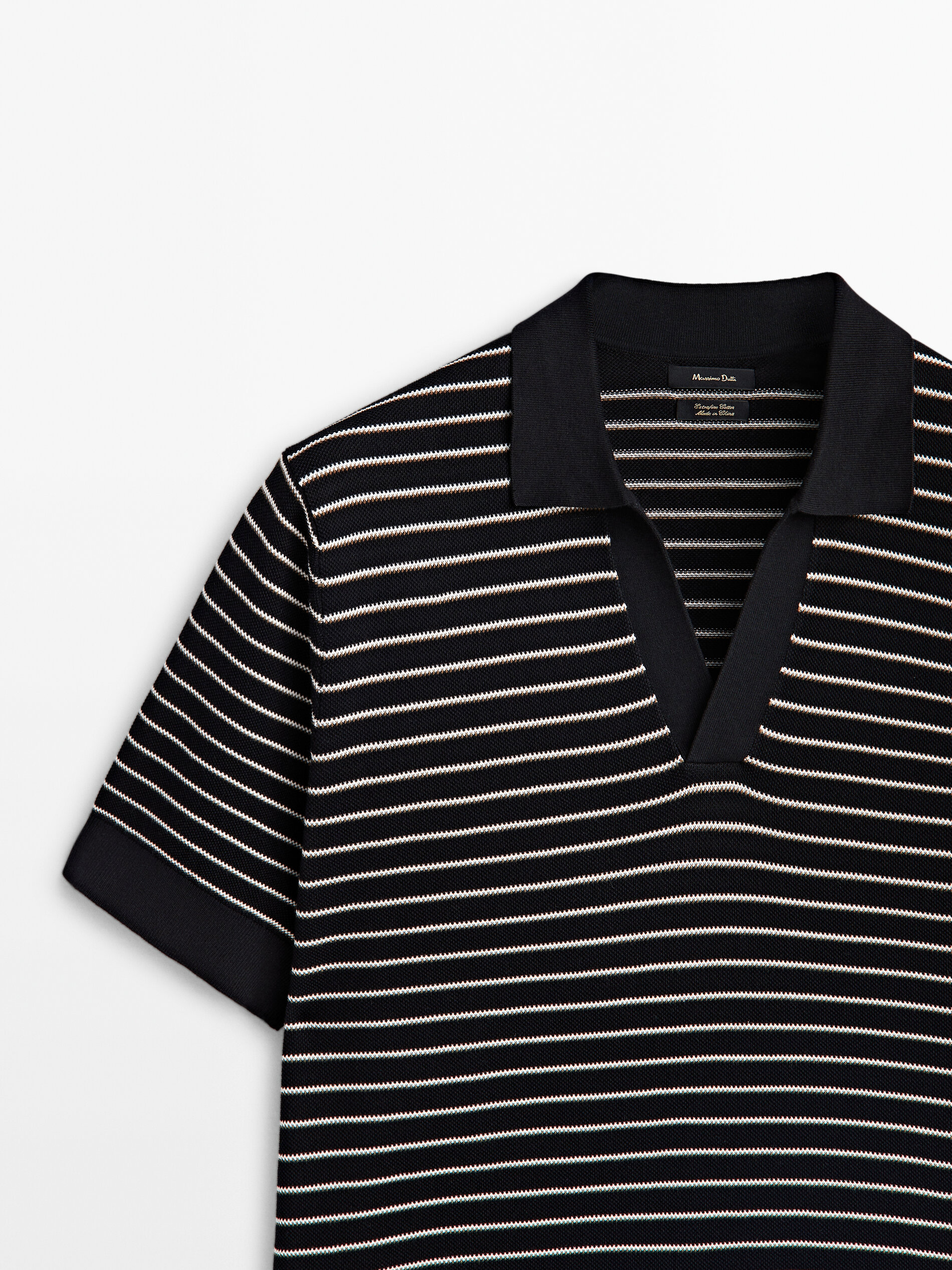 Mens short sleeve polo sweater 2025