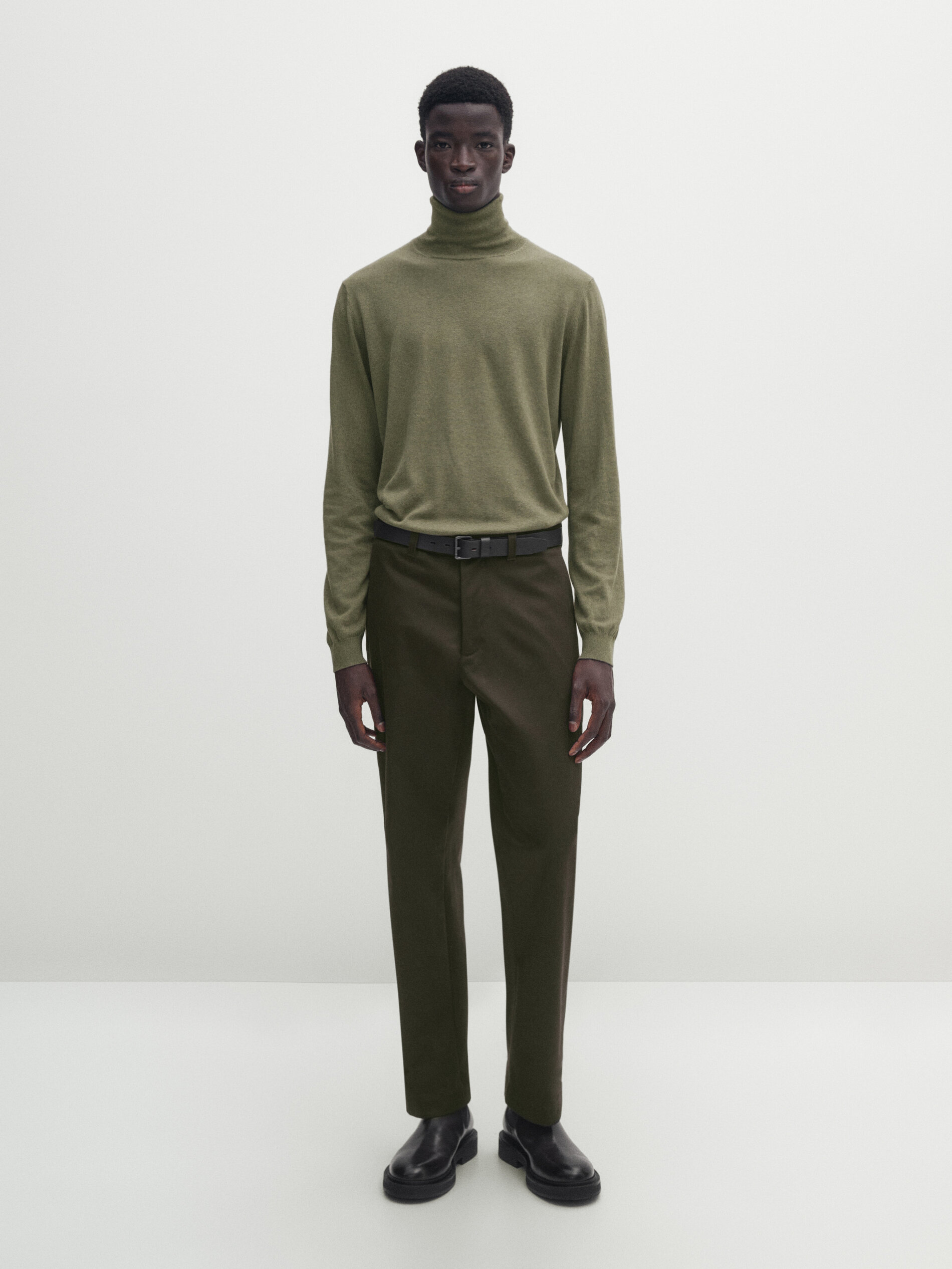 Col roulé massimo dutti clearance