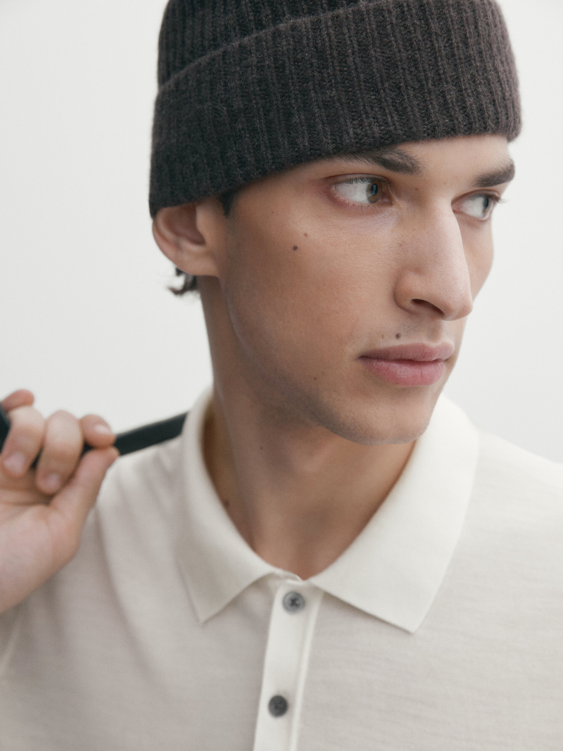 Merino discount polo sweater