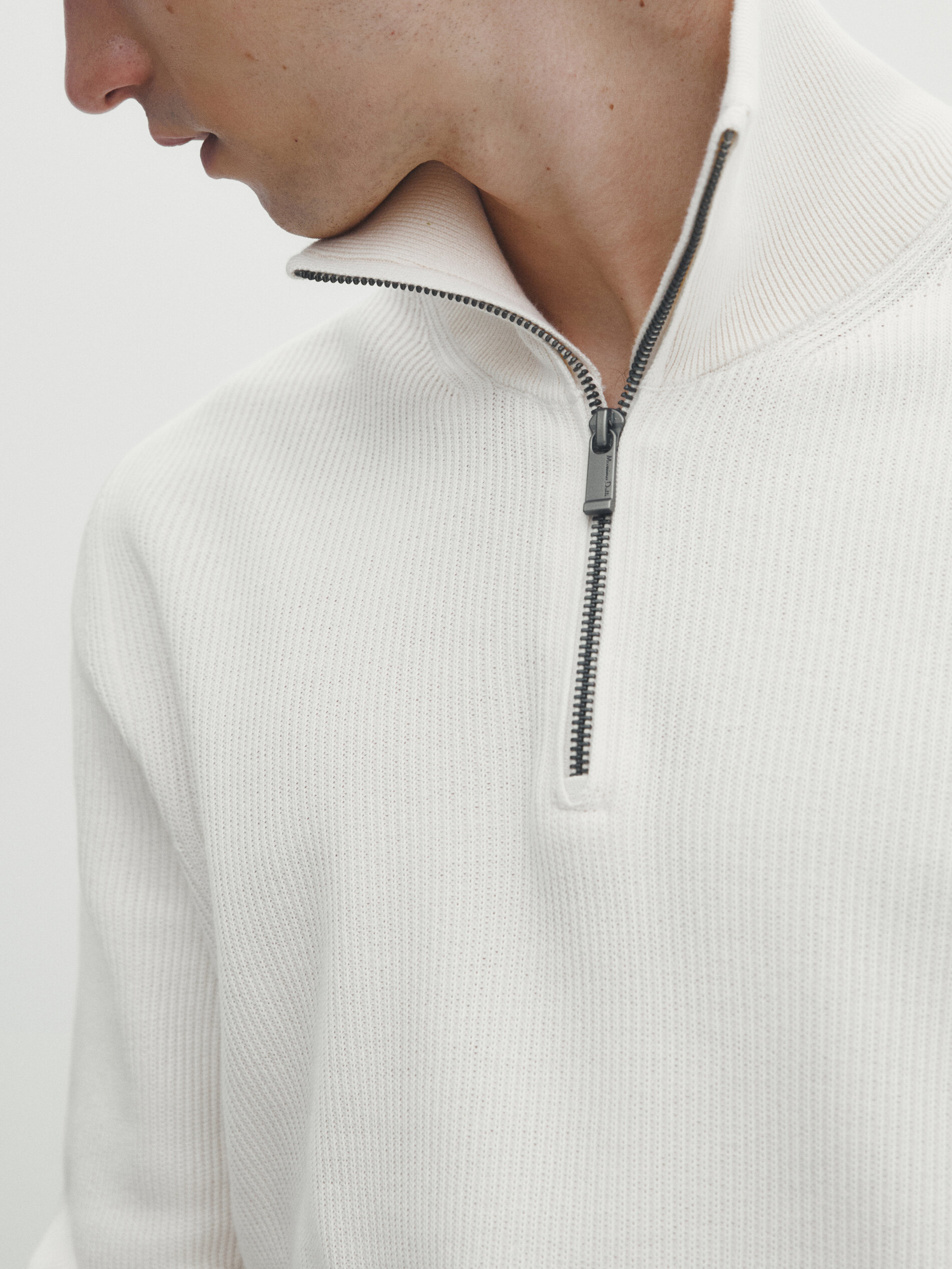 Massimo dutti half zip store