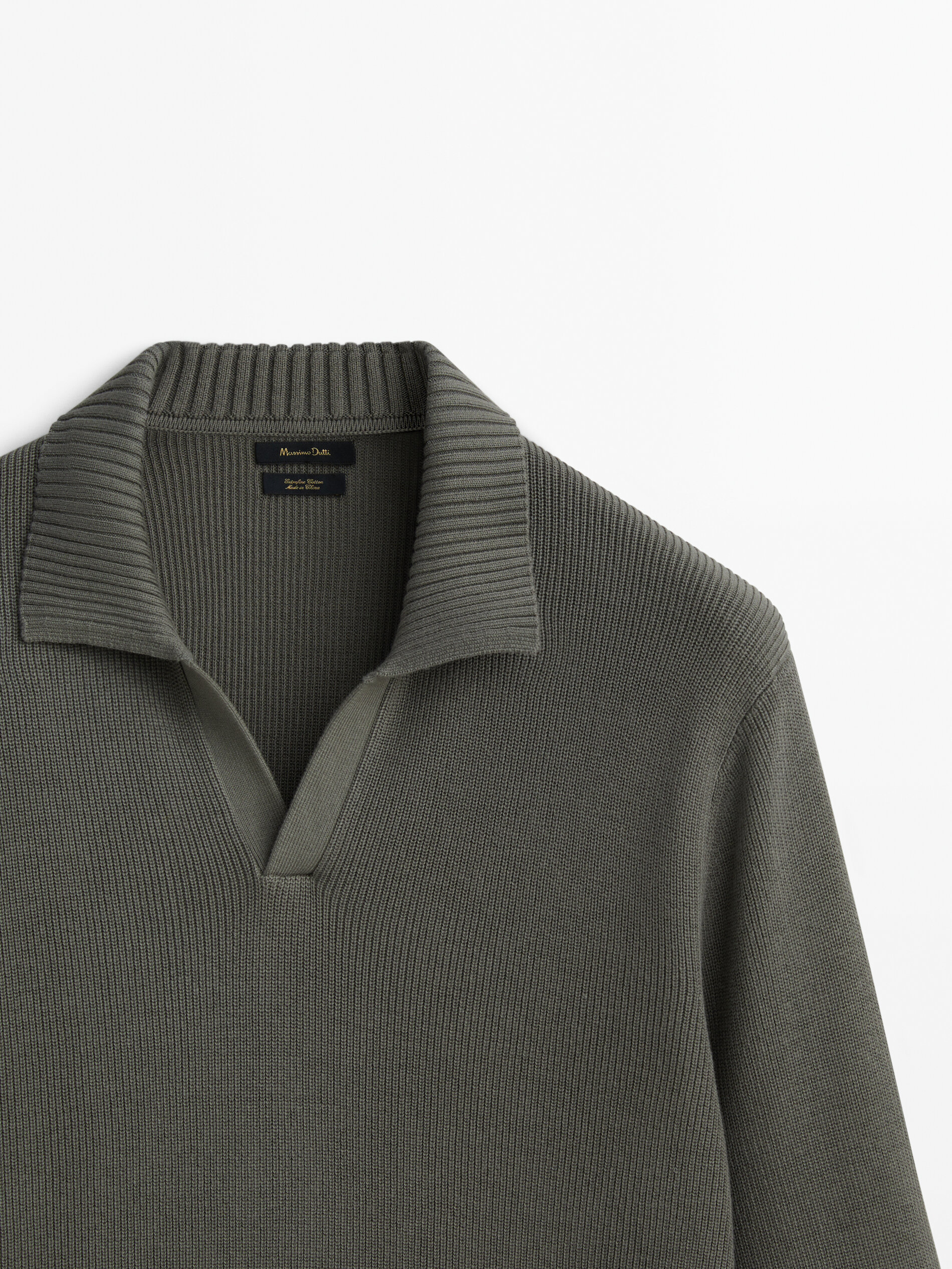 Polo sweater cheap with collar