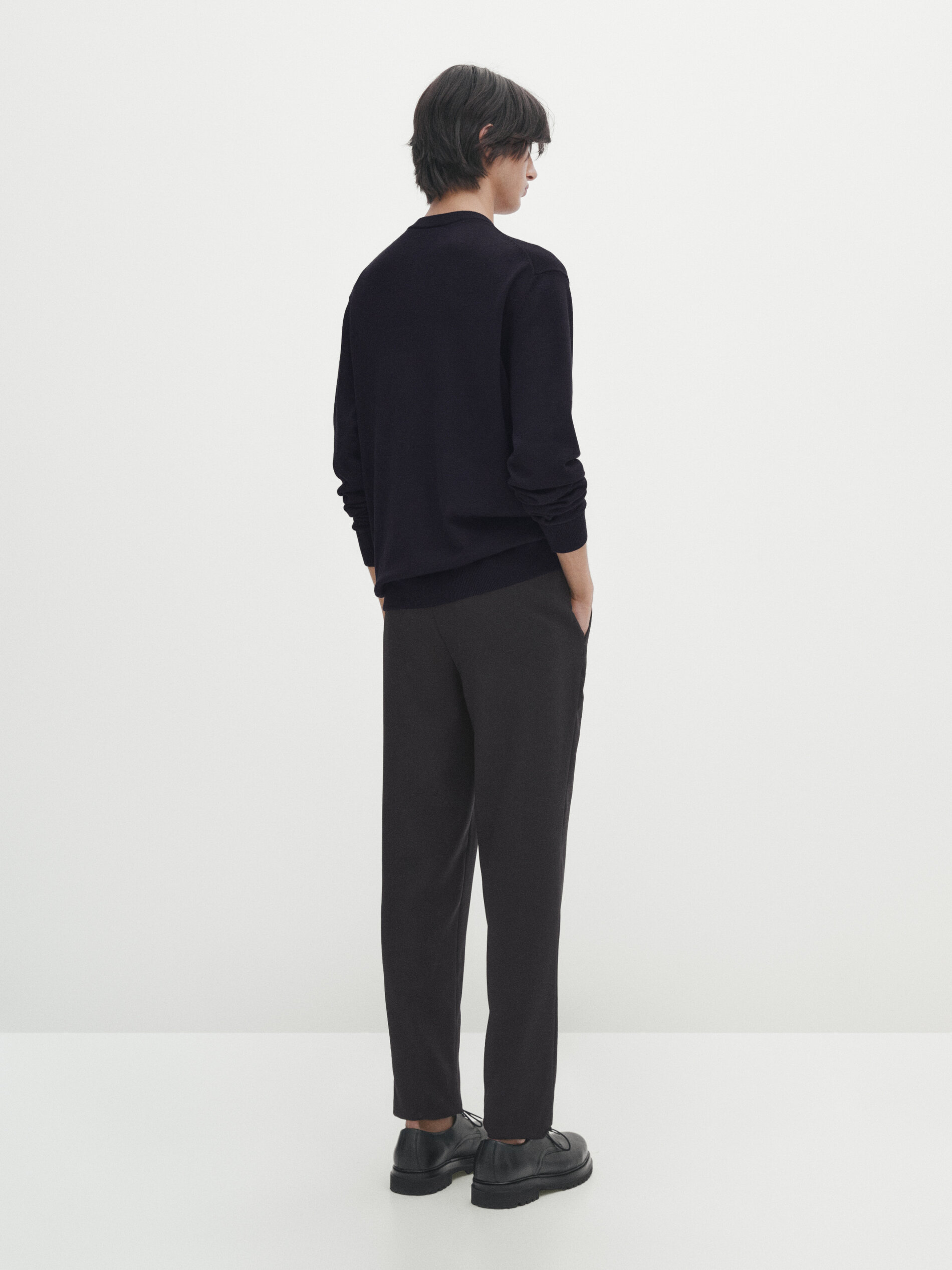 Sunspel - Merino Roll Neck Jumper – Louie