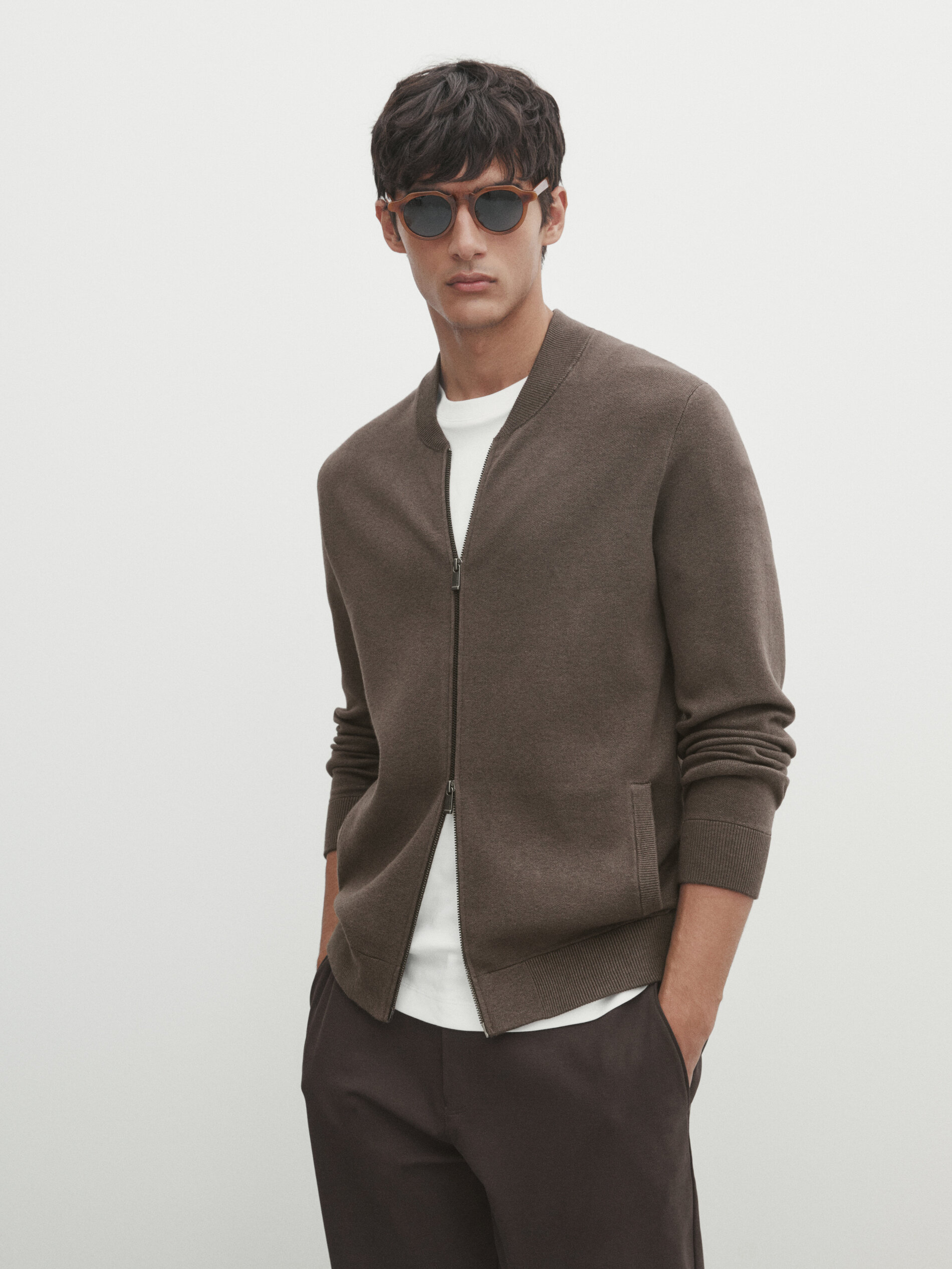 Massimo dutti sales mens cardigan