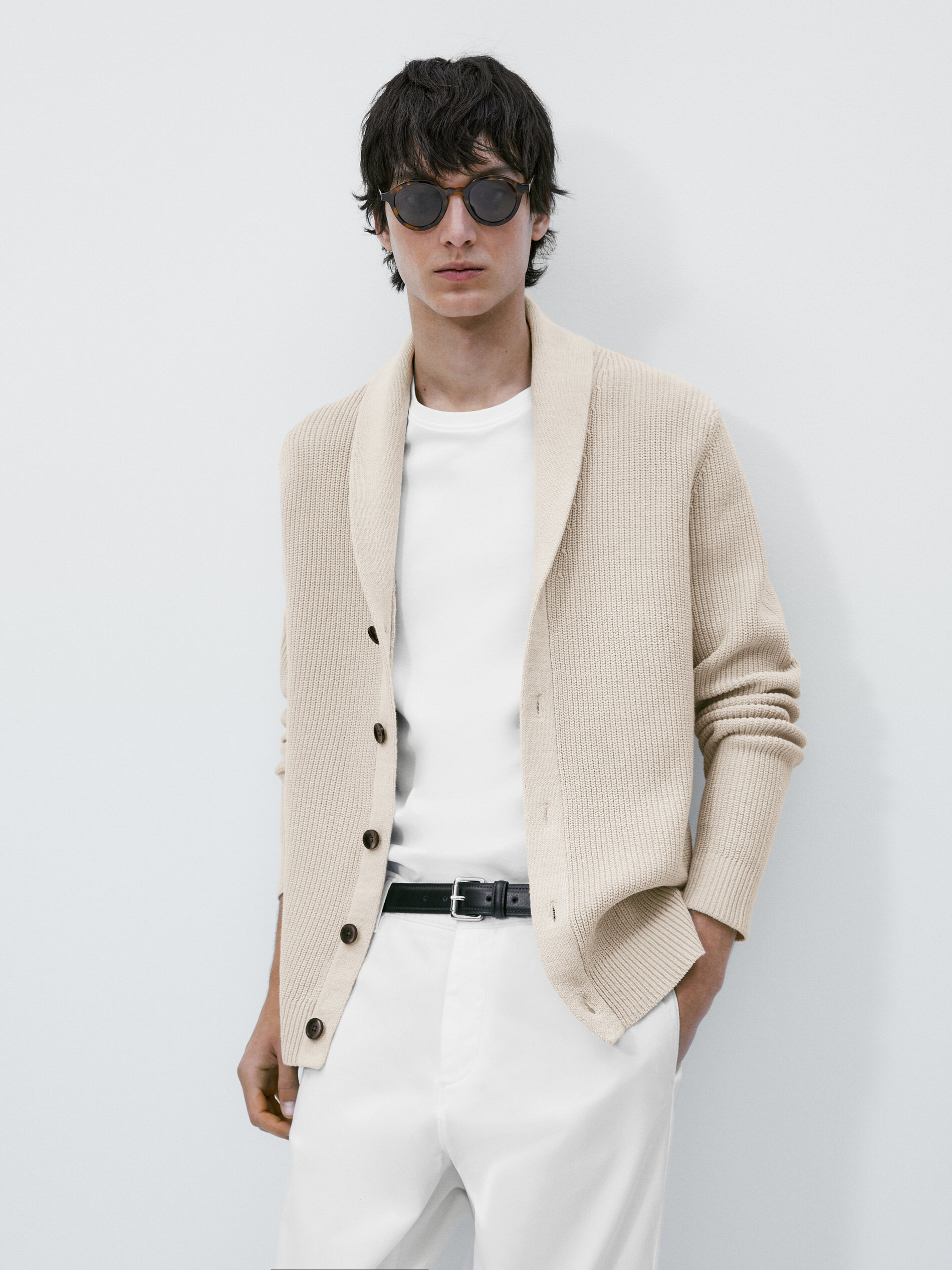 Massimo dutti sales mens cardigan