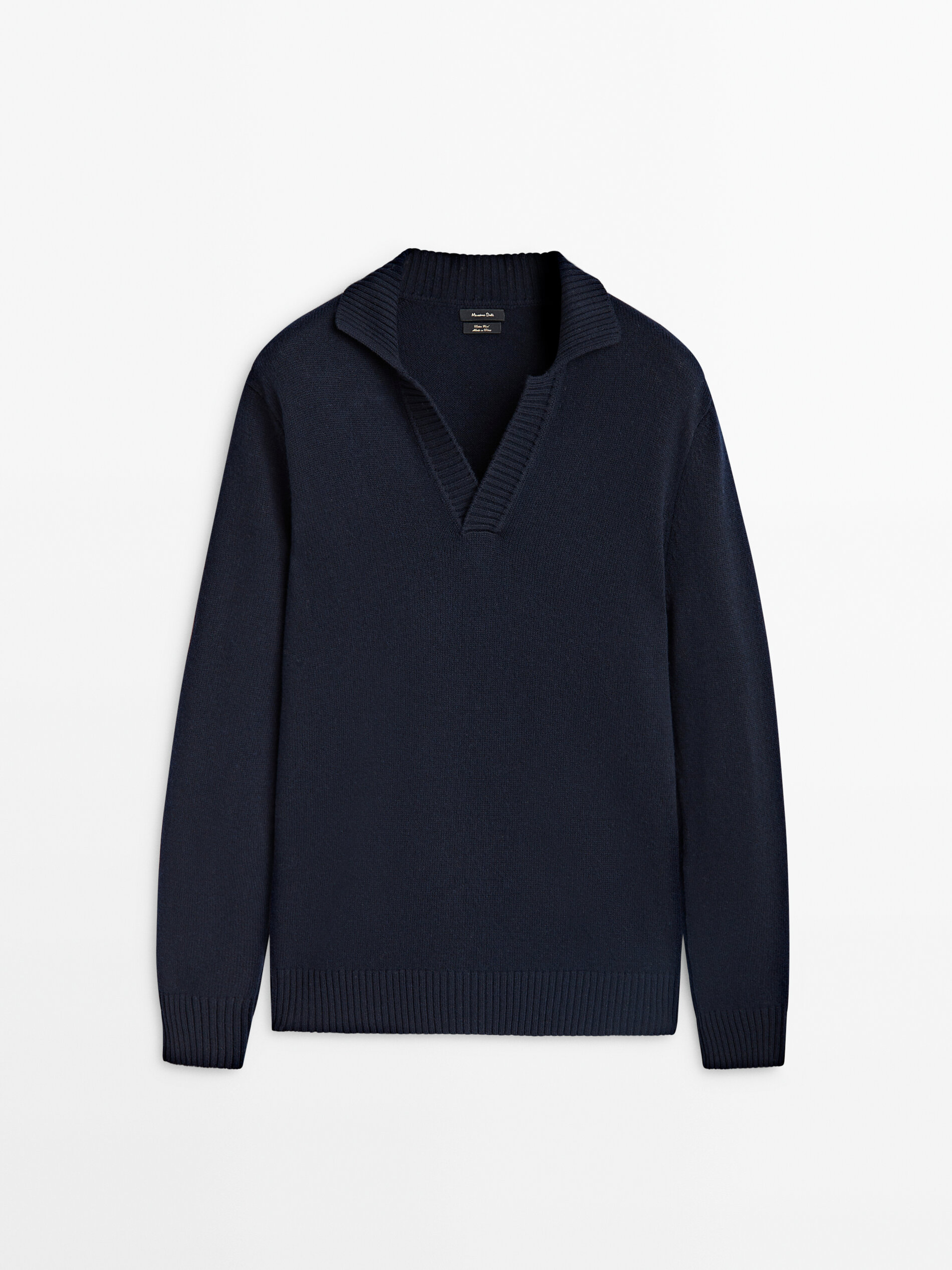 Polo sale collar sweater