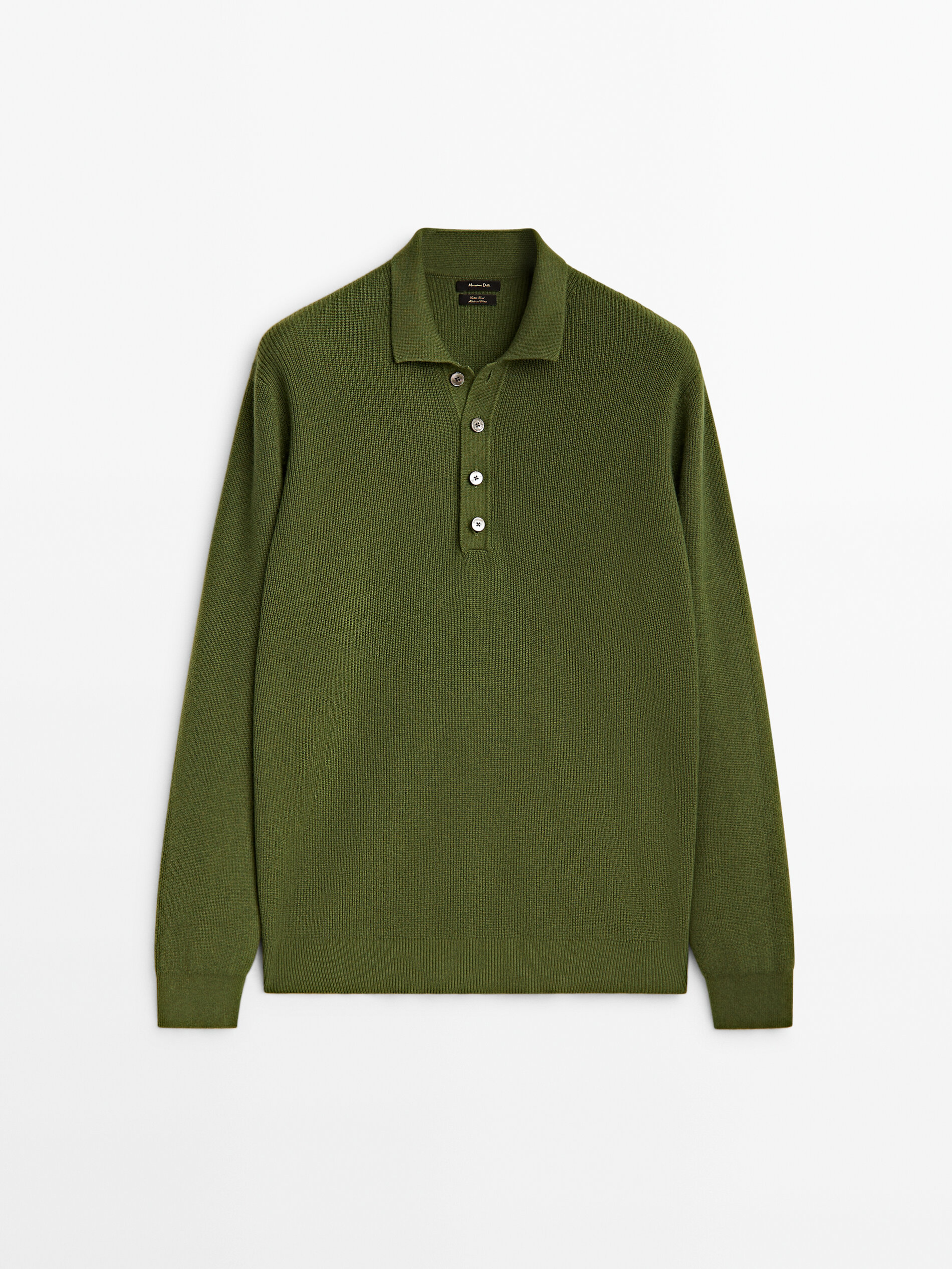 Polos manga larga massimo dutti 2025