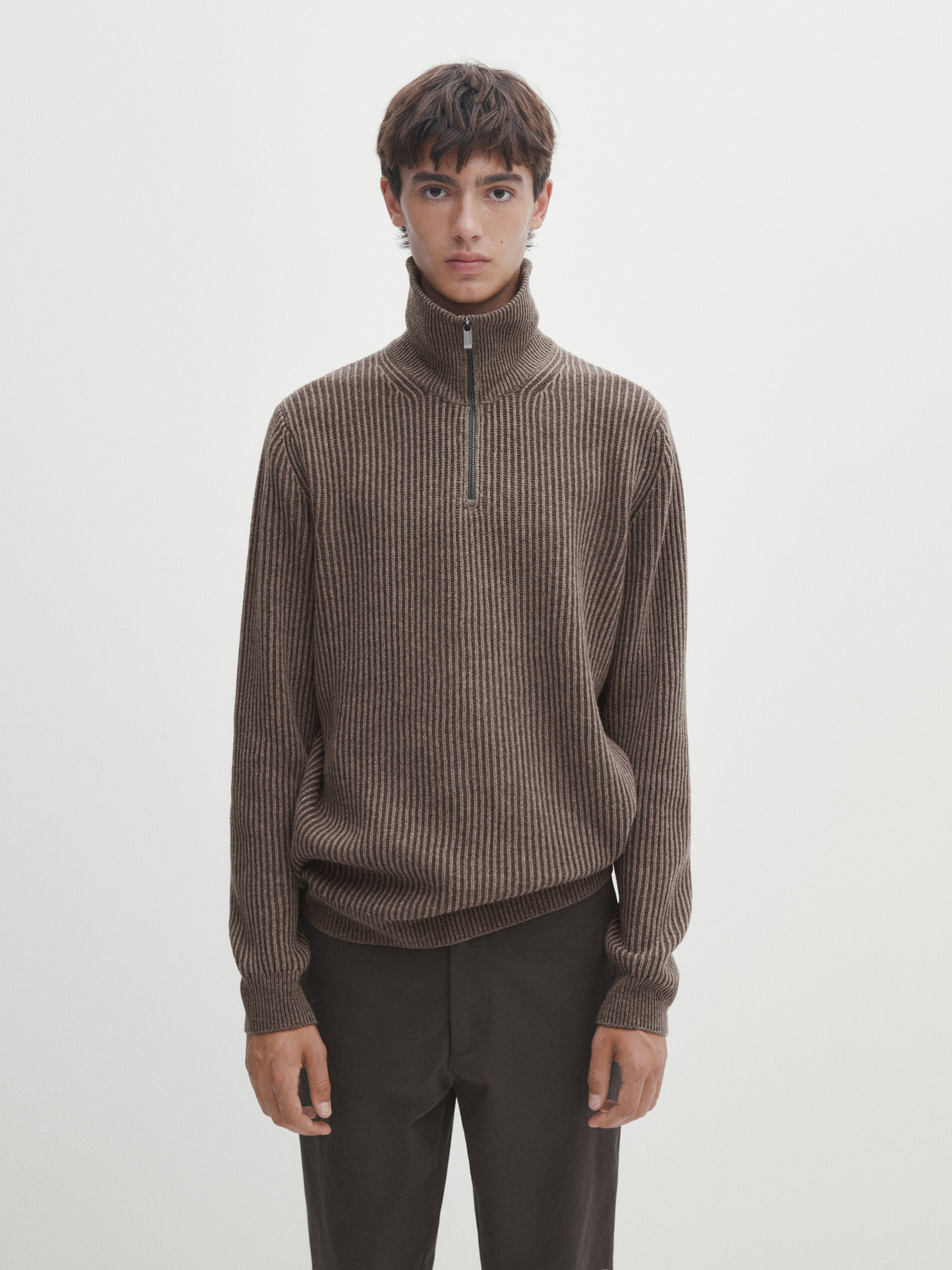 Pleated sweater sales