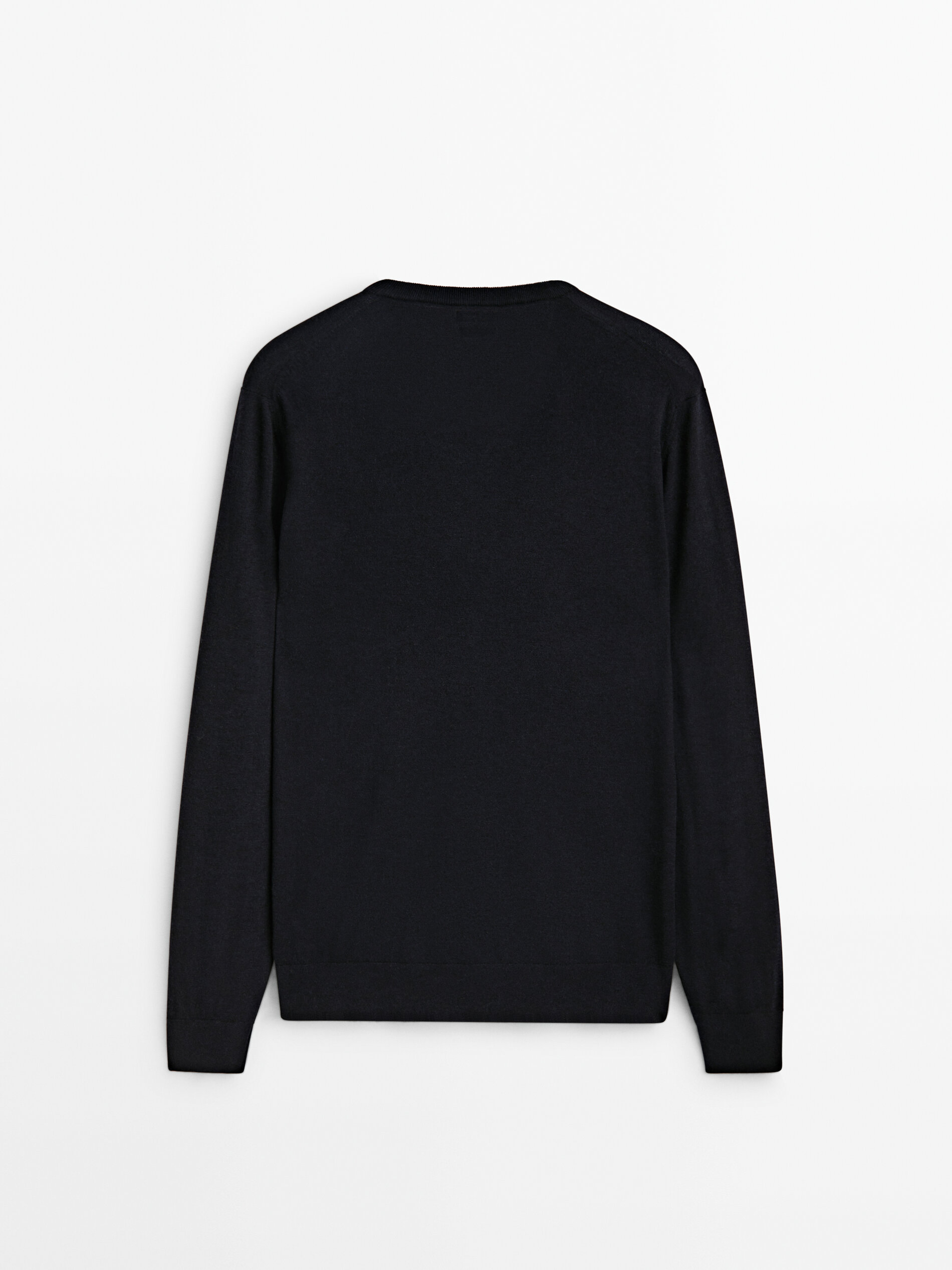 Plain v cheap neck sweaters