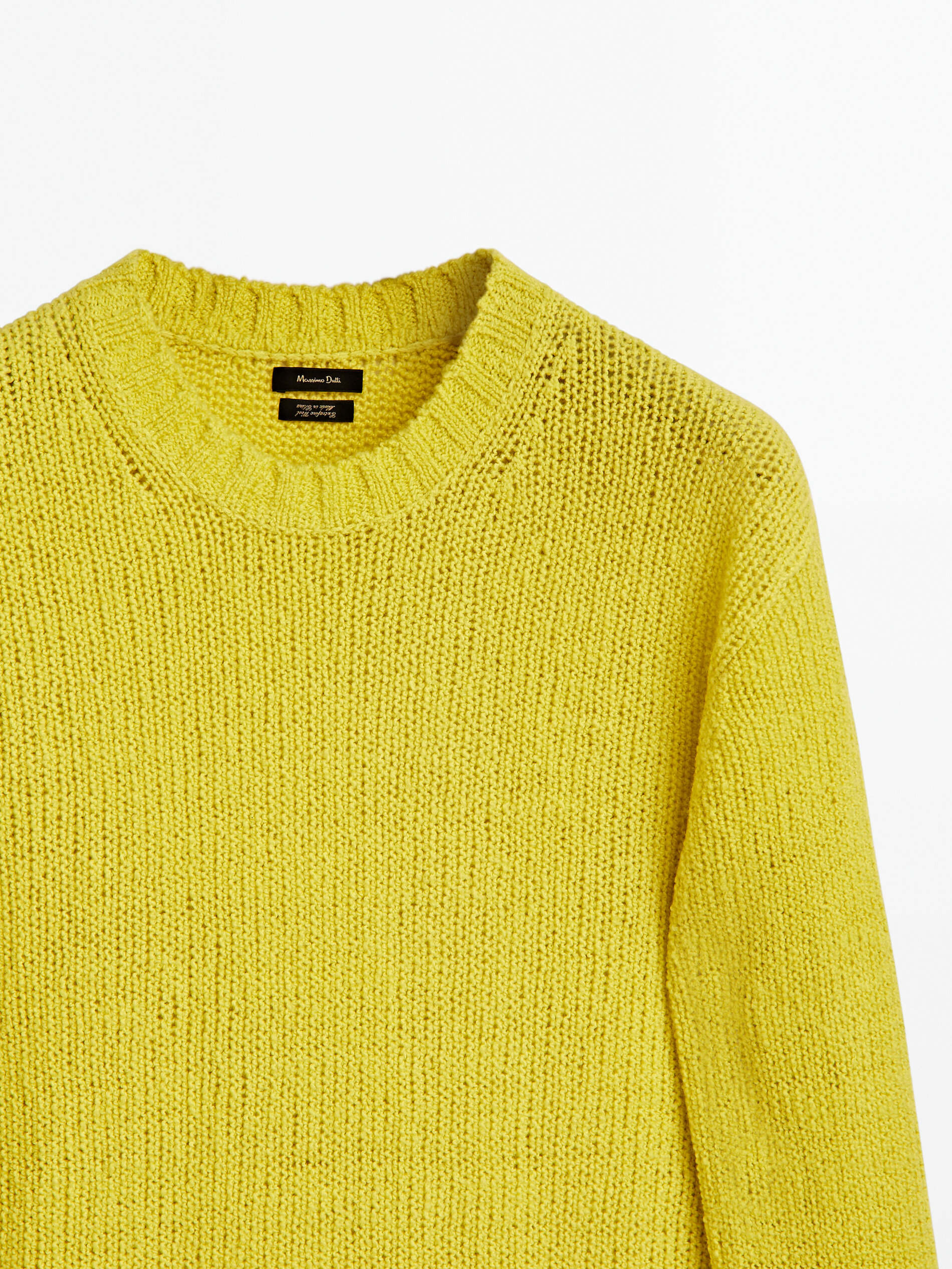 Pull hot sale laine jaune