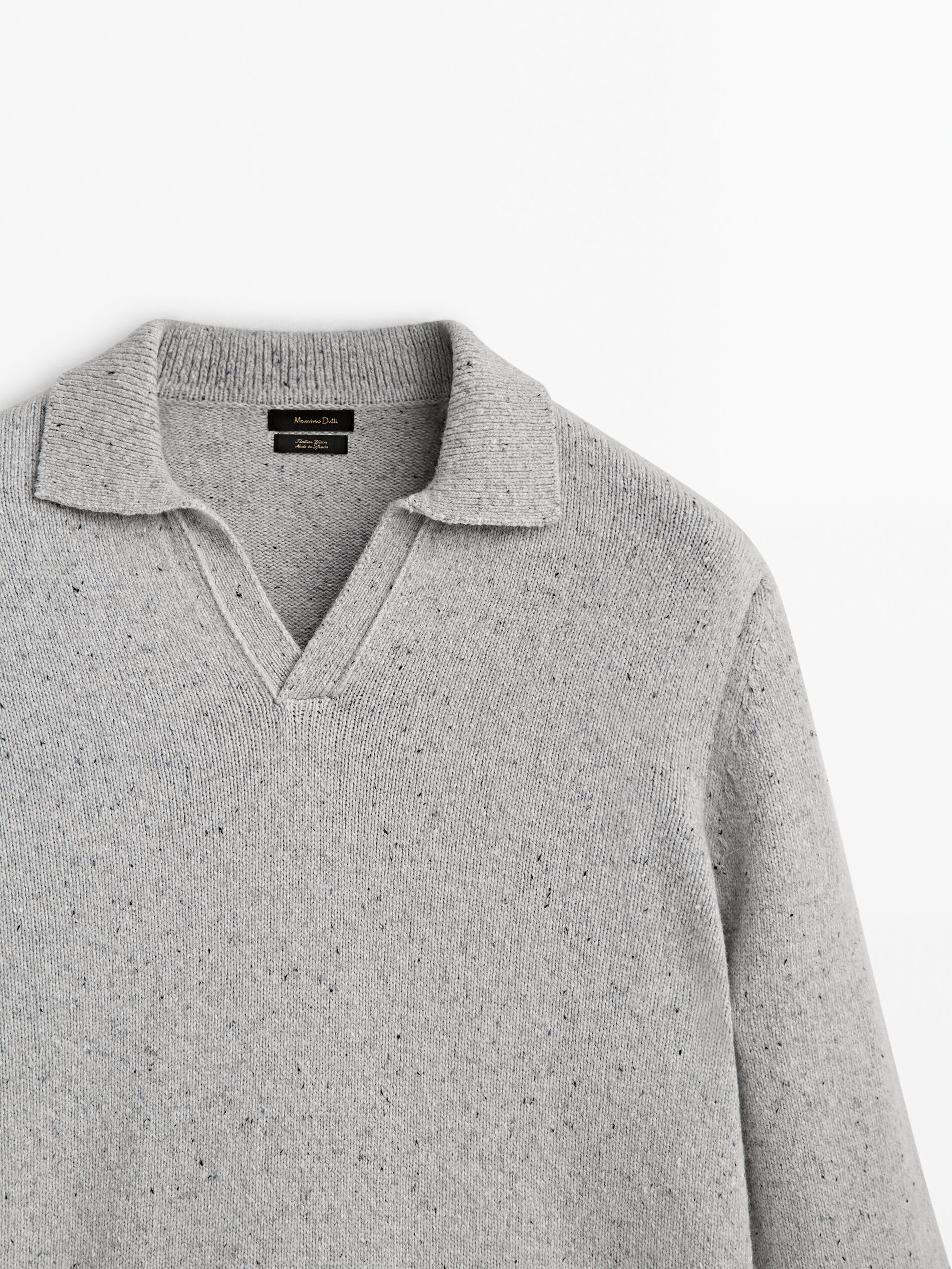 Polo sale gray sweater