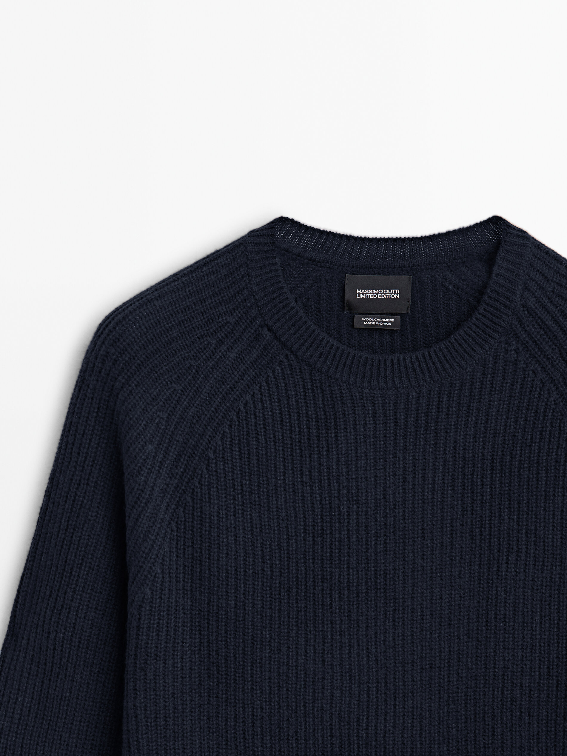 Wool blend crew neck sweater - Limited Edition