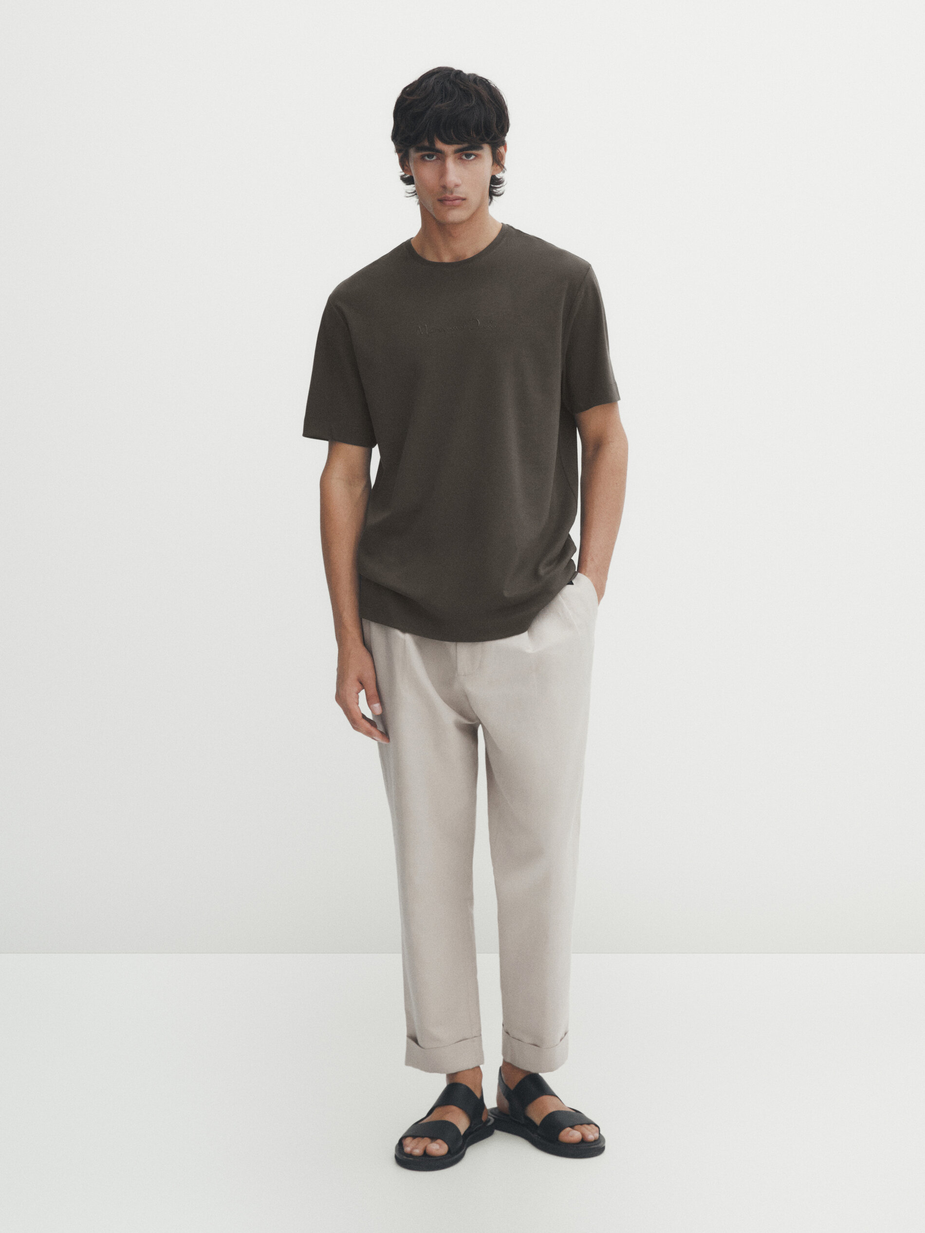 Massimo dutti t discount shirt homme