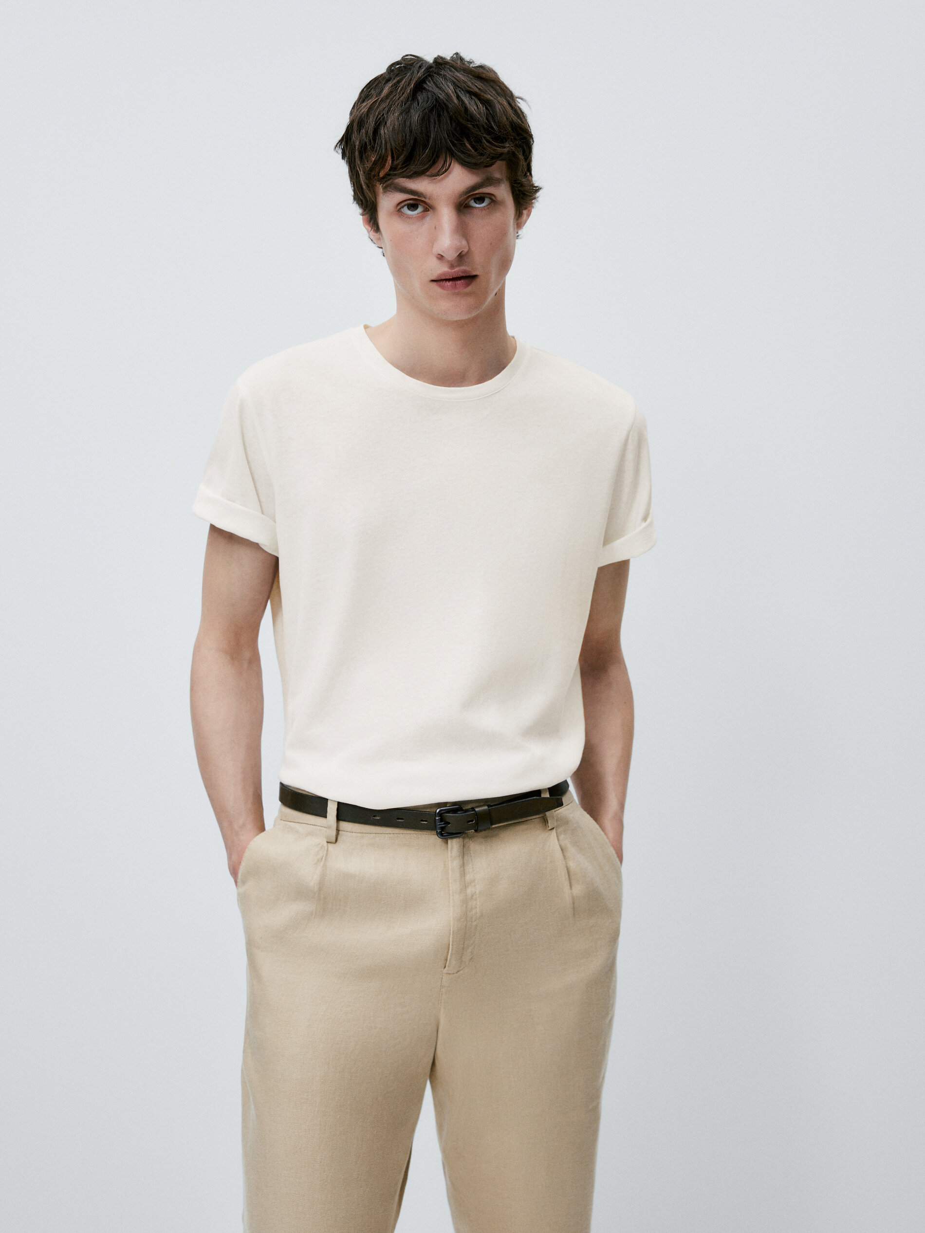Camisas manga corta hot sale hombre massimo dutti
