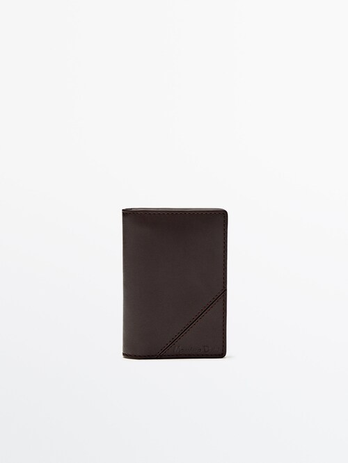 Mini Wallets 100% Genuine Leather Men's Wallet Slim Short Smart