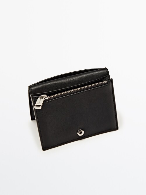 Per ongeluk Aan het liegen Schuldig Leather wallet - Massimo Dutti Worldwide