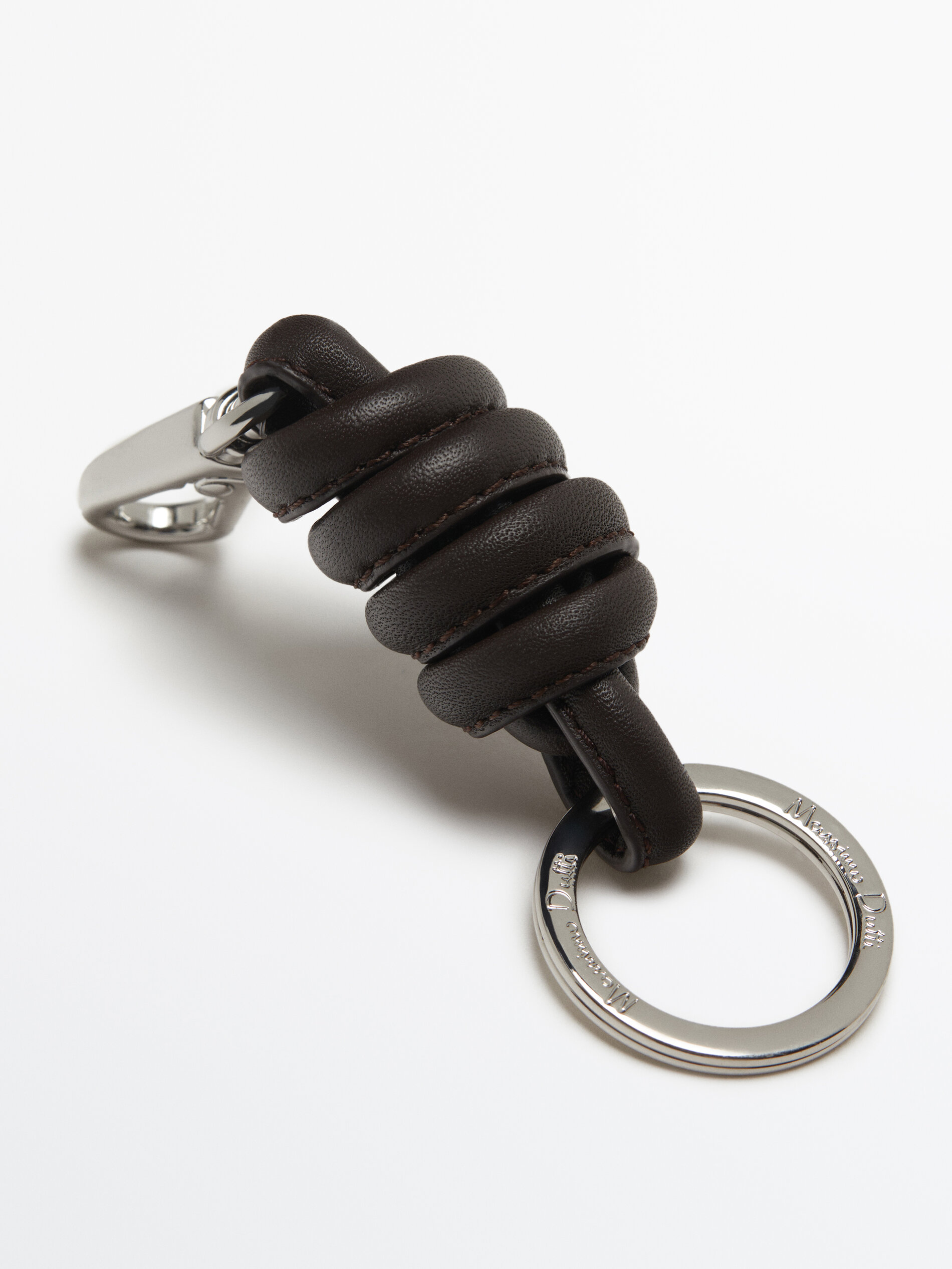 Leather knot new arrivals keychain