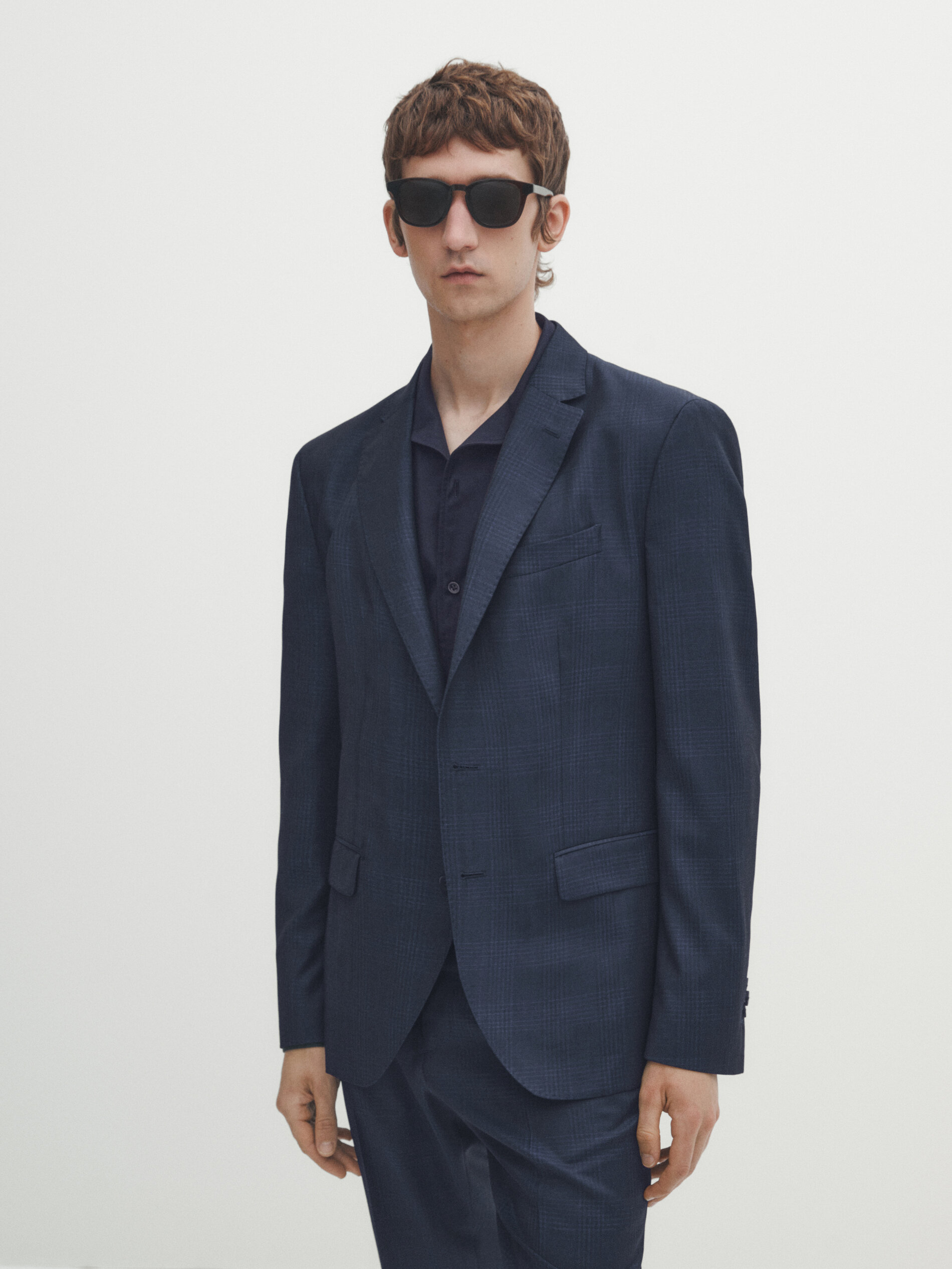Navy blue on sale suit blazer