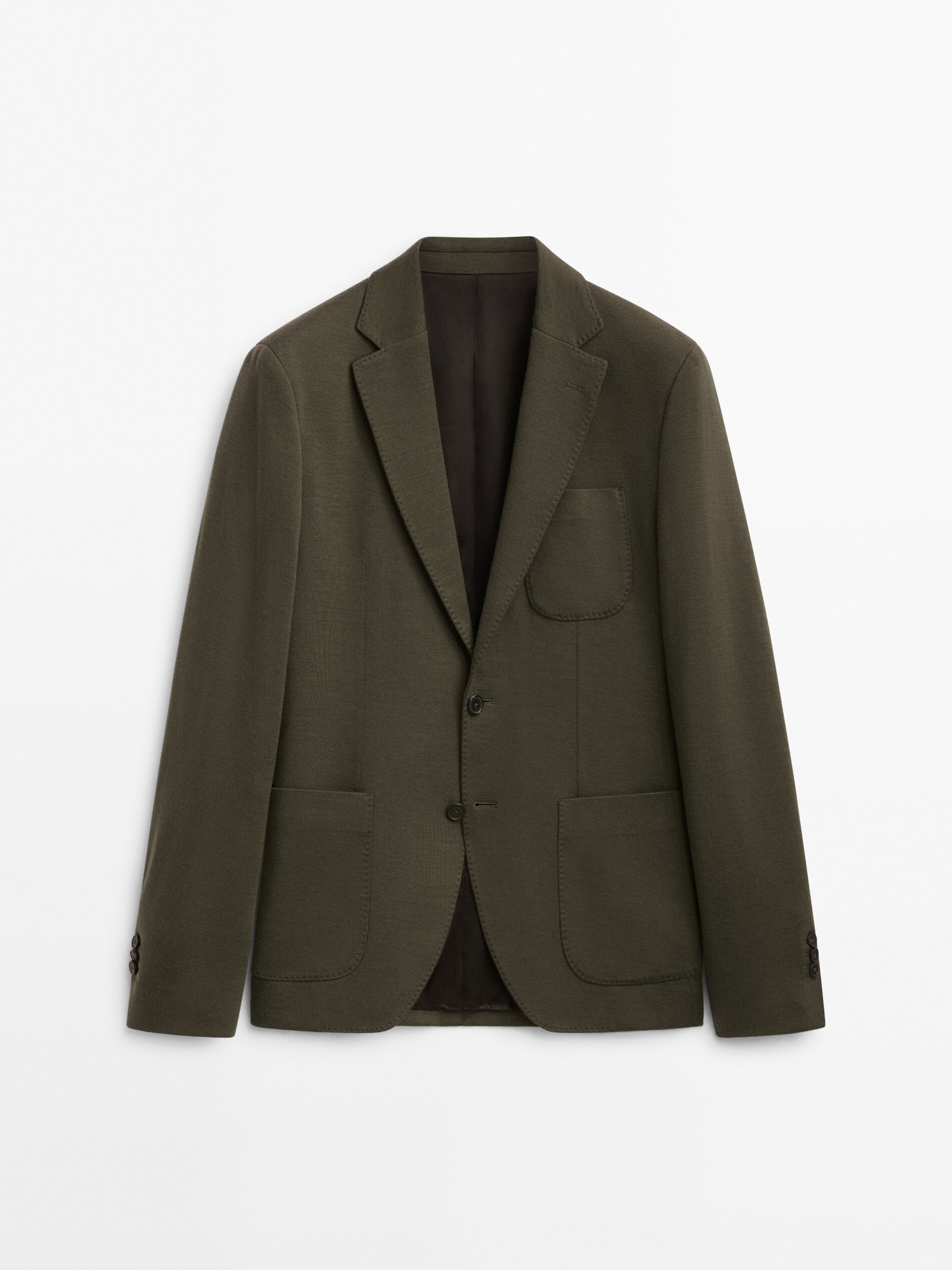 Massimo dutti grey outlet blazer